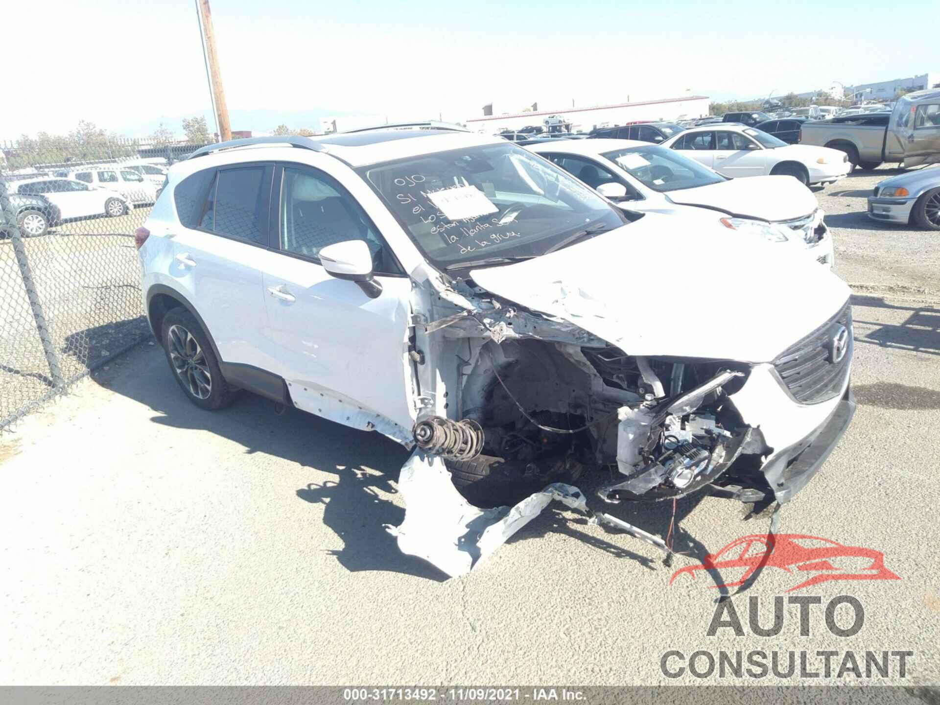 MAZDA CX-5 2016 - JM3KE2DY5G0709899