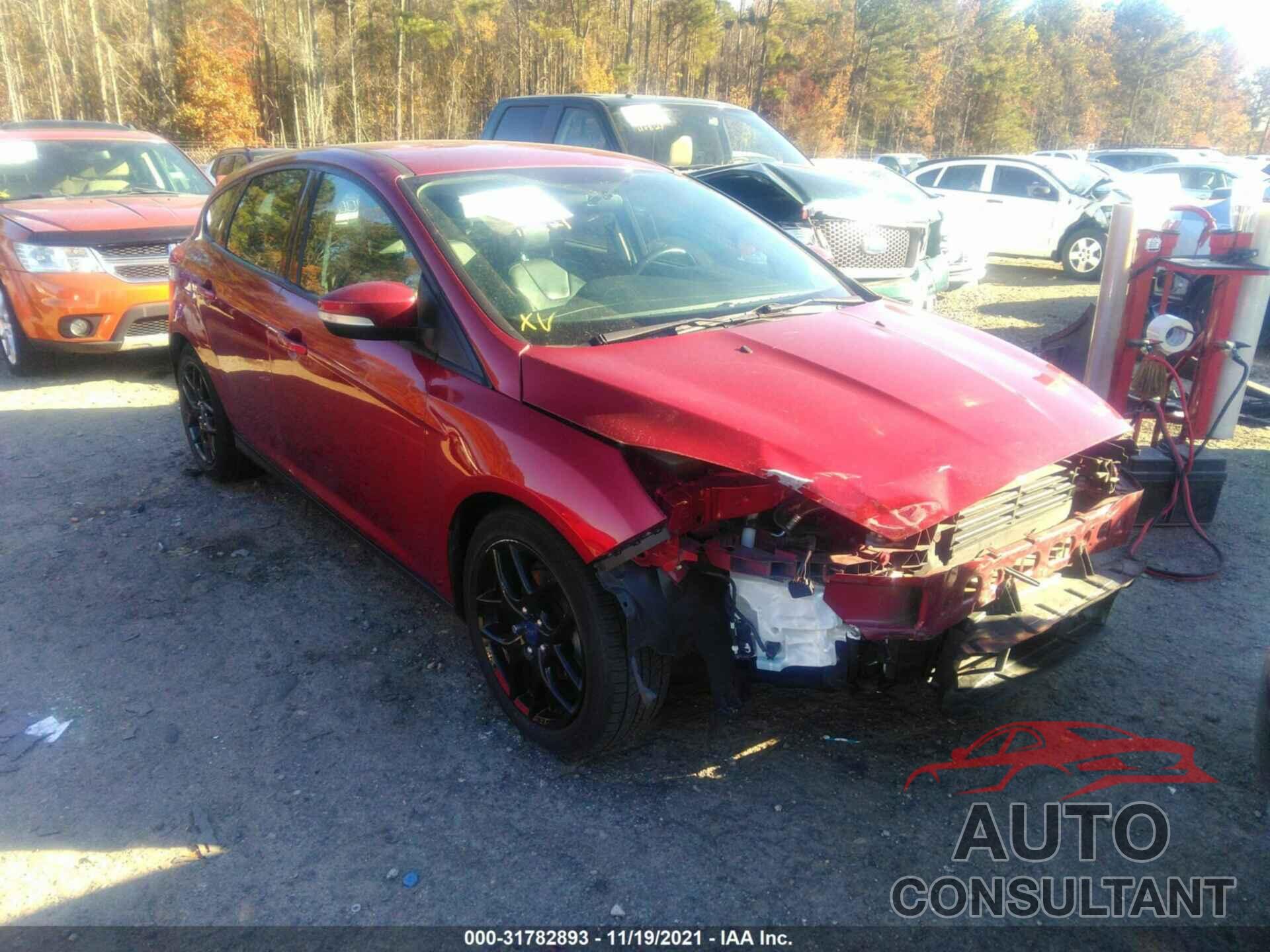 FORD FOCUS 2016 - 1FADP3K21GL307334