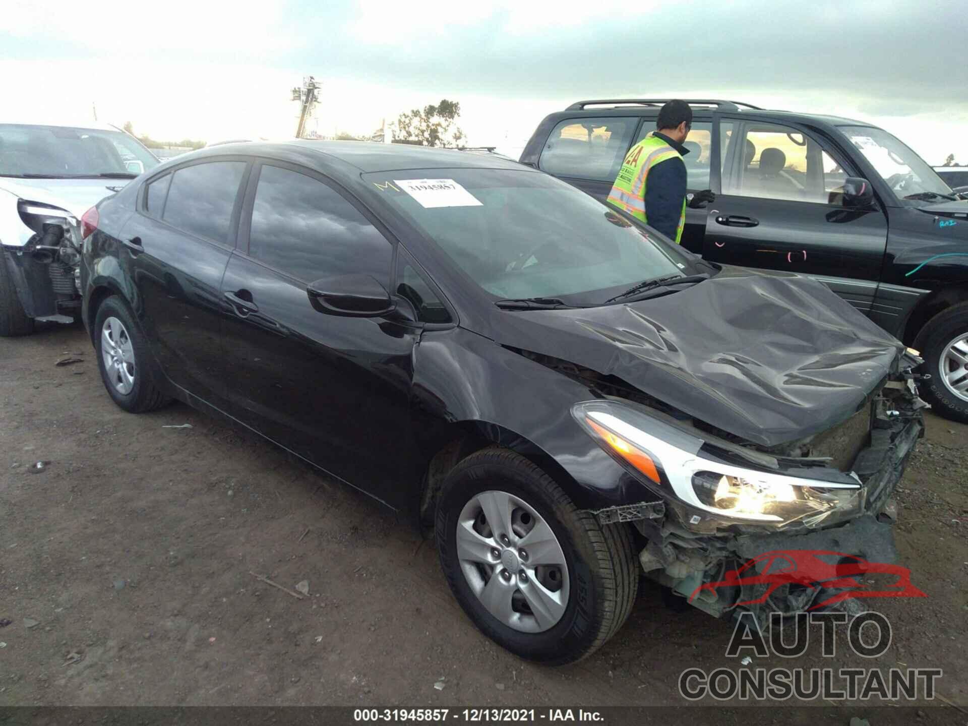 KIA FORTE 2017 - 3KPFL4A71HE124186