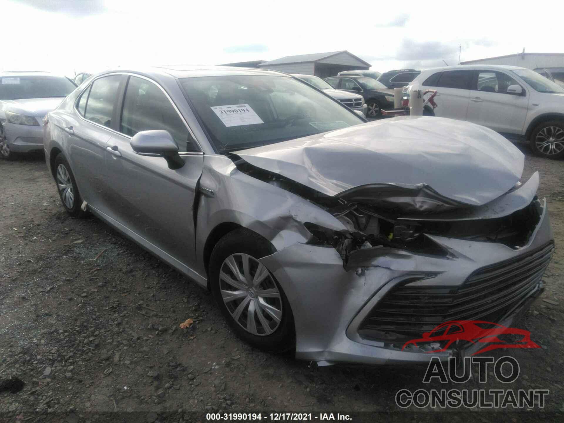 TOYOTA CAMRY 2021 - 4T1H31AK1MU027749