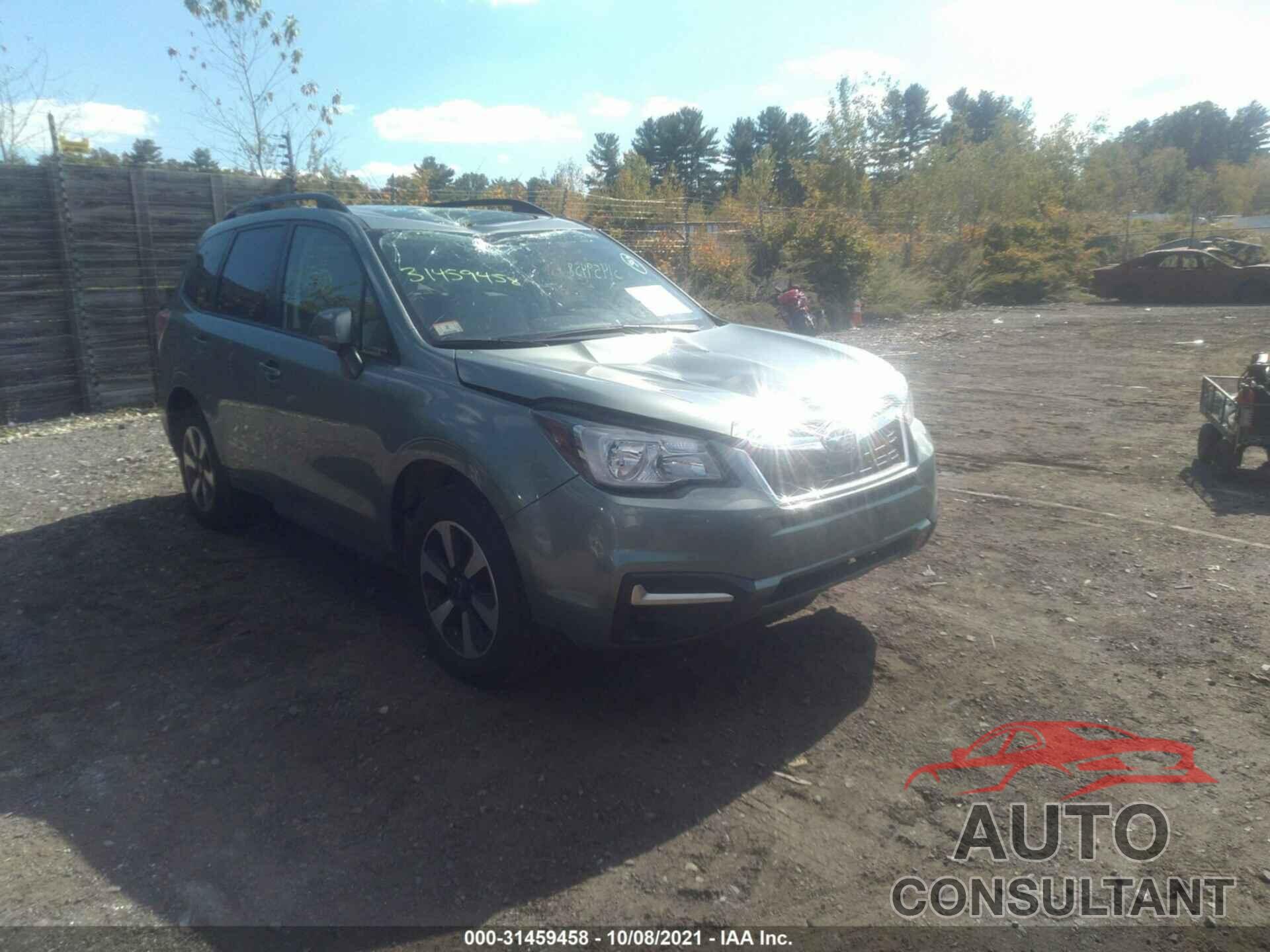 SUBARU FORESTER 2018 - JF2SJAEC1JH461887