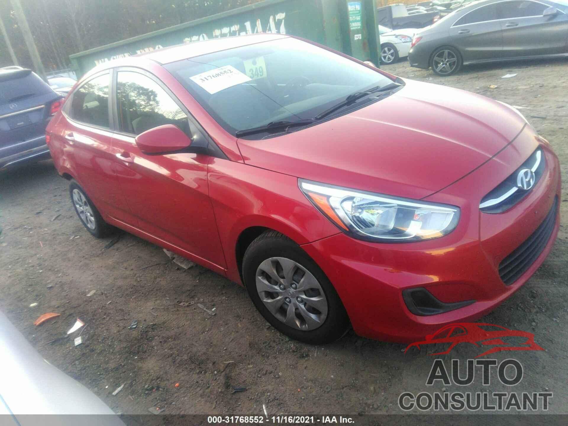 HYUNDAI ACCENT 2017 - KMHCT4AE0HU266172