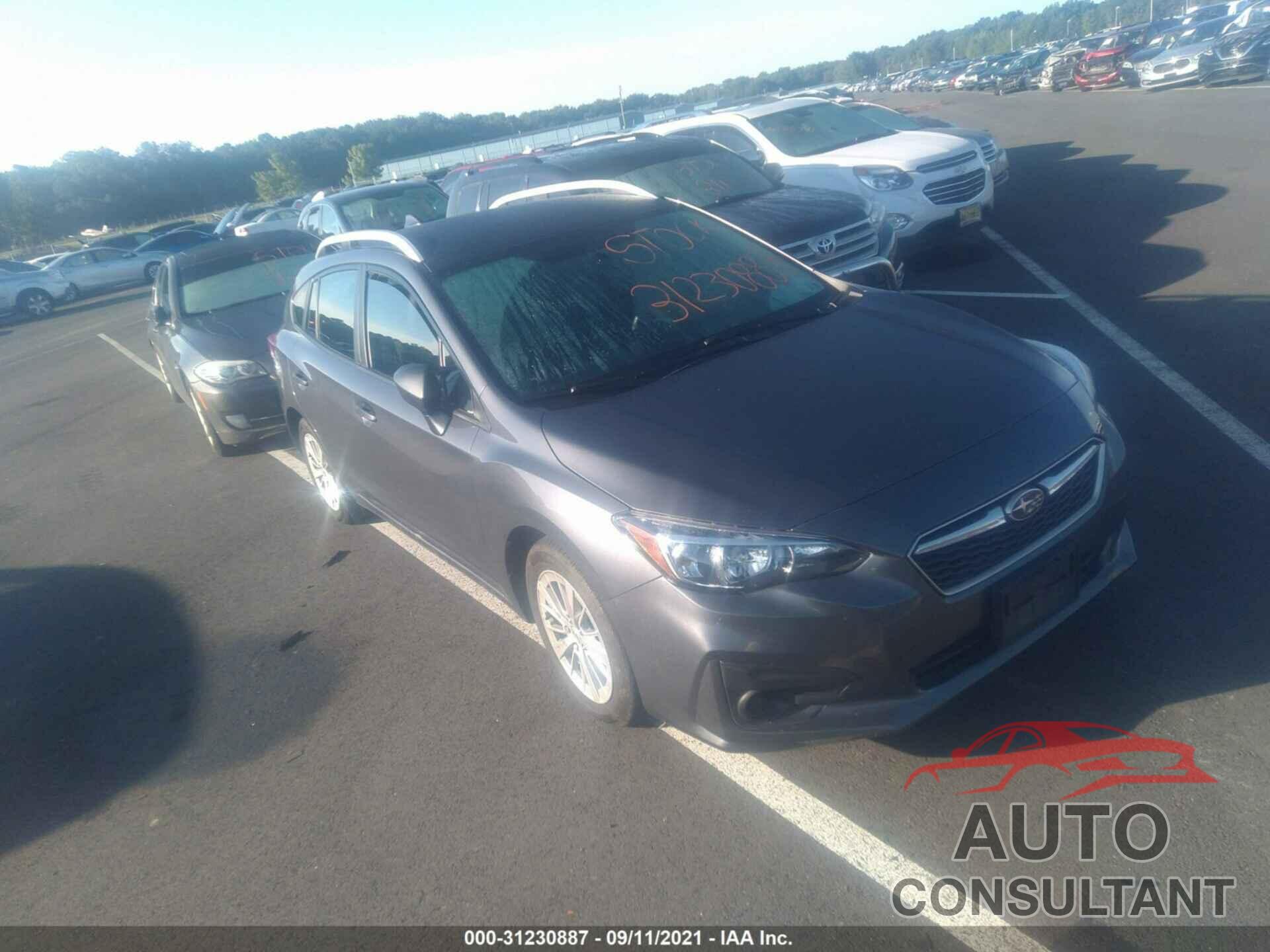 SUBARU IMPREZA 2018 - 4S3GTAB65J3722125