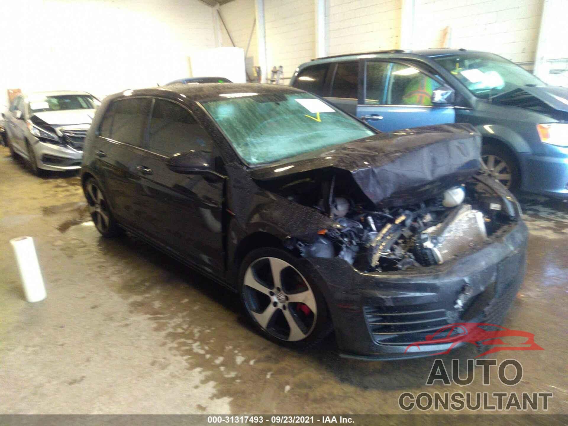 VOLKSWAGEN GOLF GTI 2016 - 3VW5T7AU9GM036720