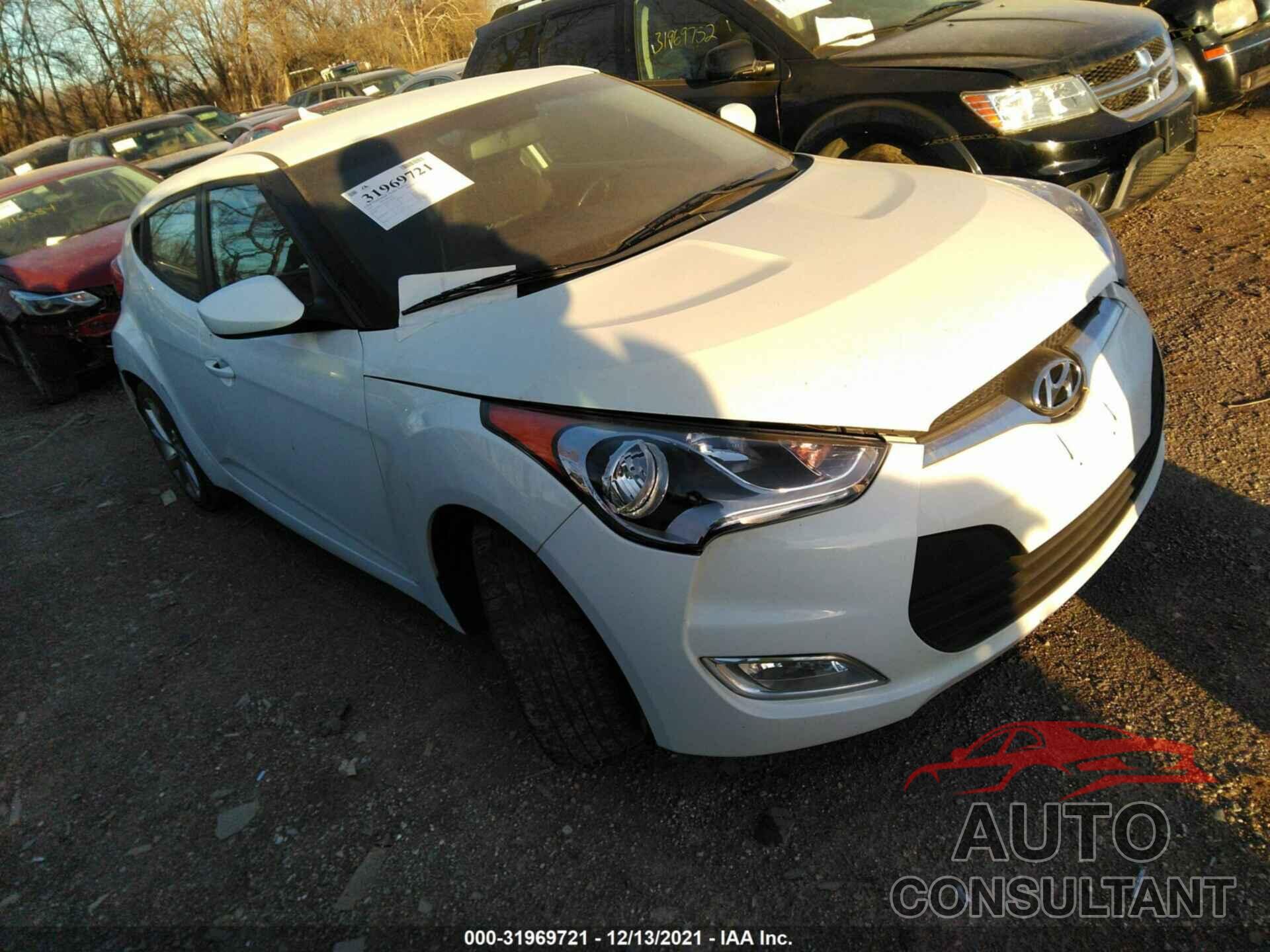 HYUNDAI VELOSTER 2017 - KMHTC6AD6HU307665