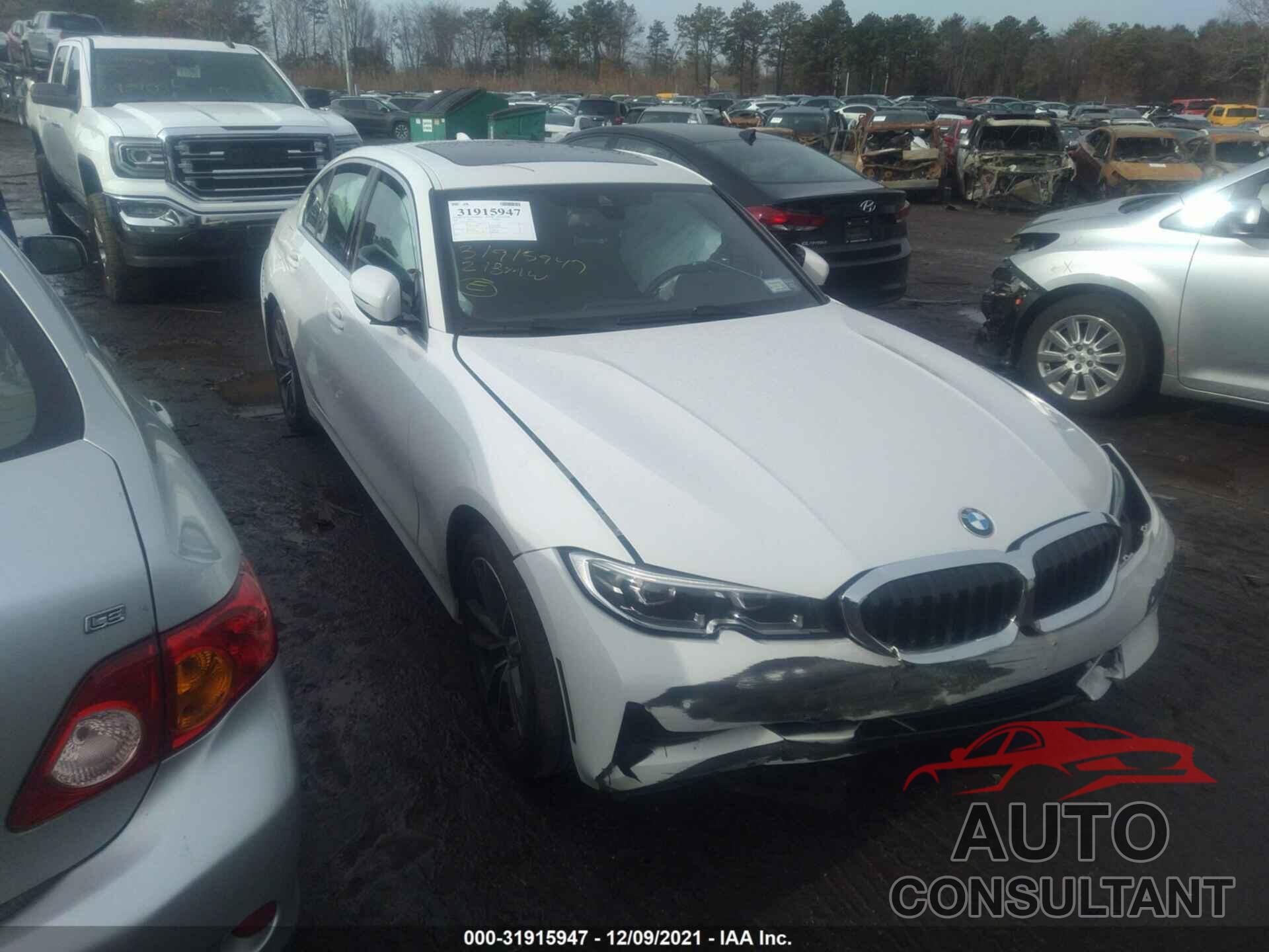 BMW 3 SERIES 2021 - 3MW5R7J04M8B77825