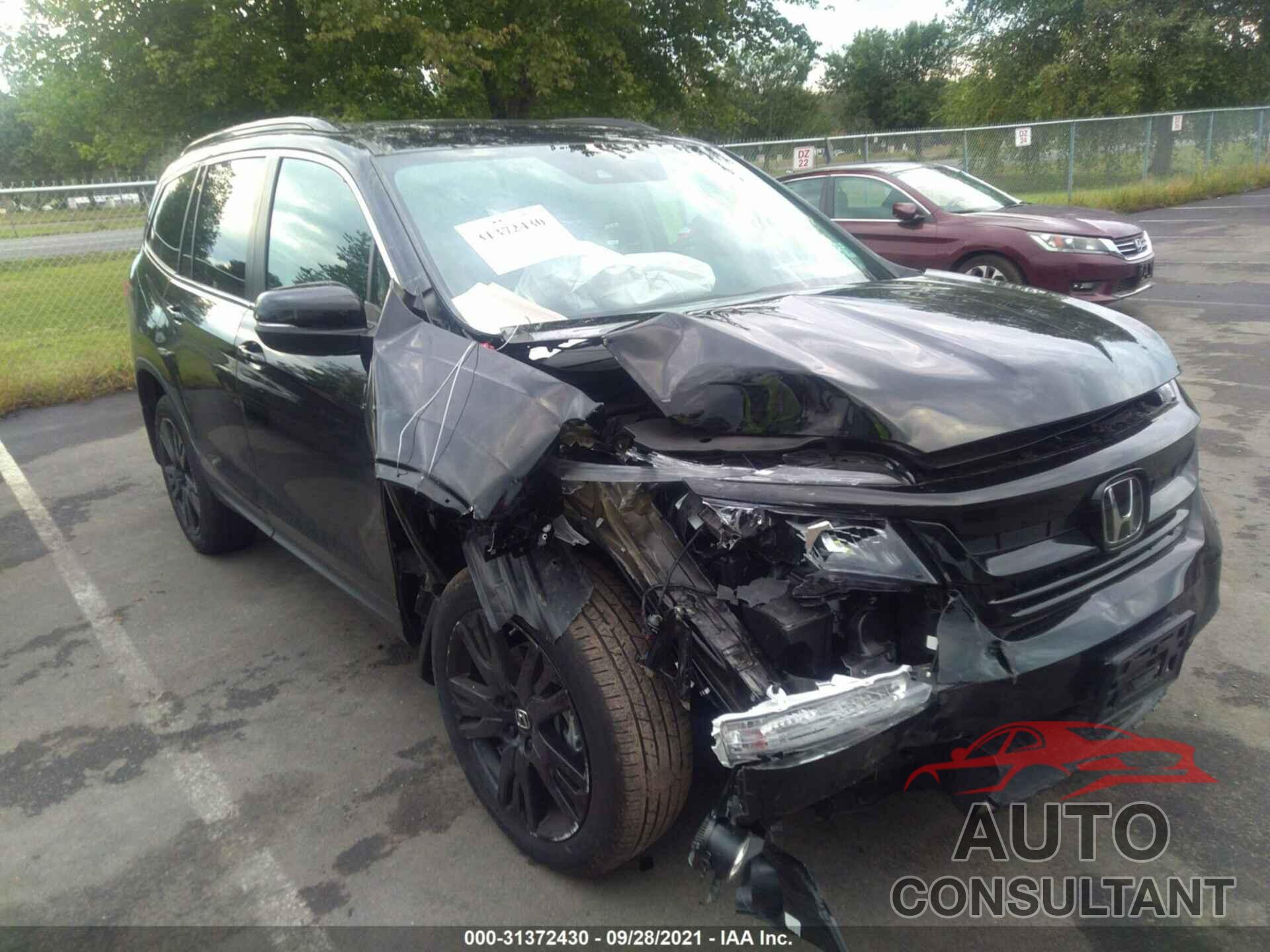 HONDA PILOT 2021 - 5FNYF6H25MB097259