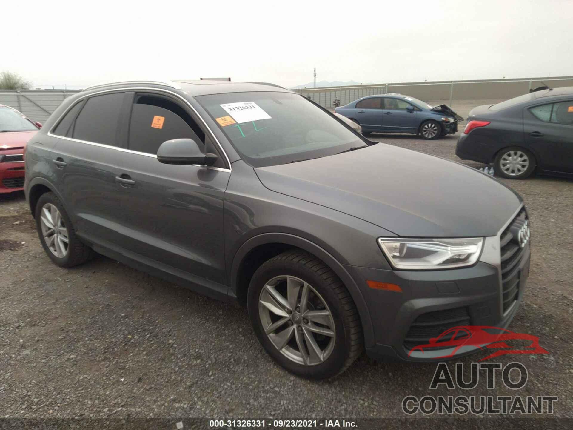 AUDI Q3 2016 - WA1BFCFS6GR024739