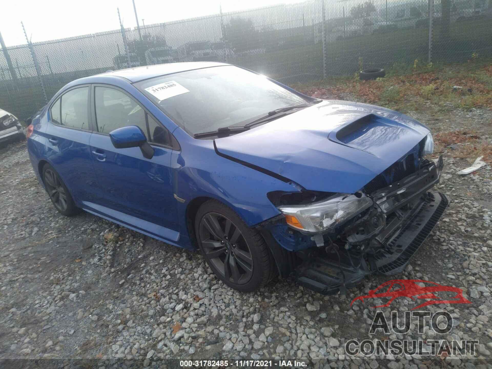 SUBARU WRX 2016 - JF1VA1E69G8802148