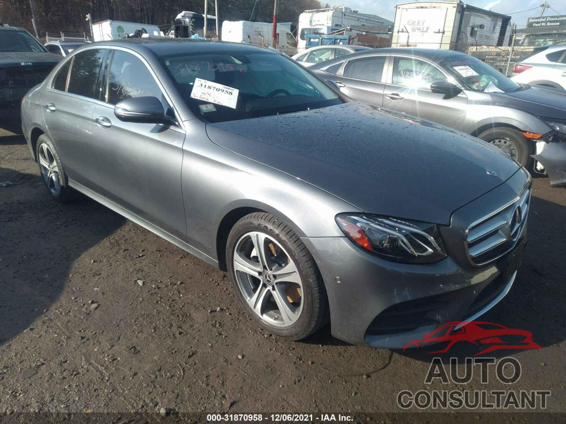MERCEDES-BENZ E-CLASS 2018 - WDDZF4KBXJA375858