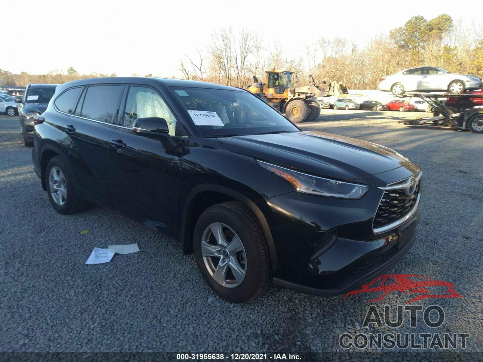 TOYOTA HIGHLANDER 2021 - 5TDCZRBH4MS140257