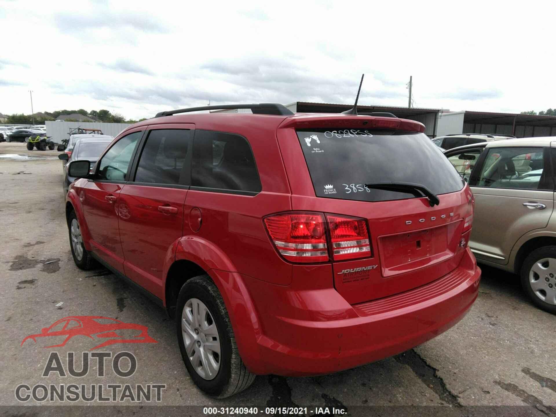 DODGE JOURNEY 2020 - 3C4PDCAB5LT253858