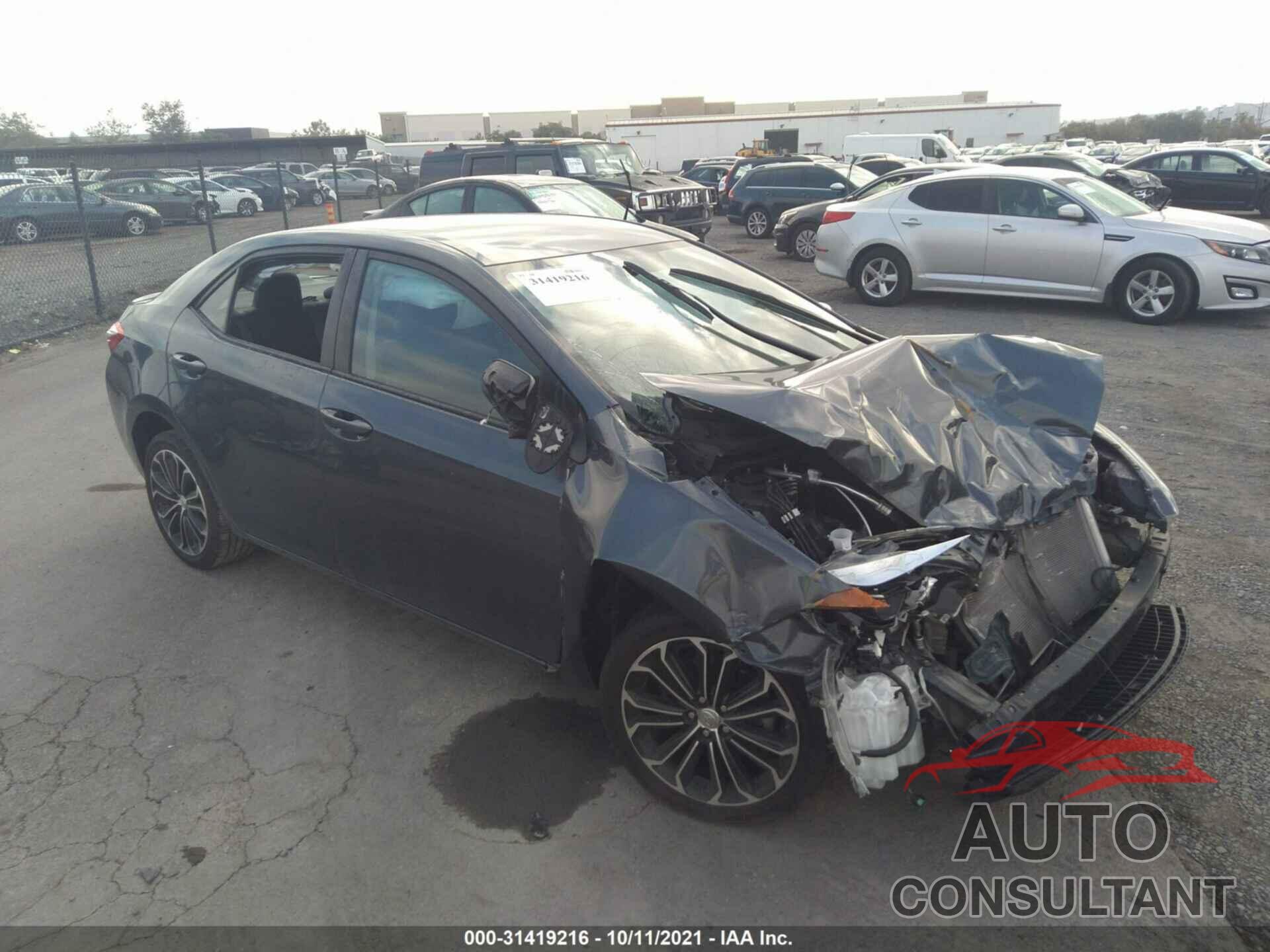 TOYOTA COROLLA 2016 - 5YFBURHE7GP437866