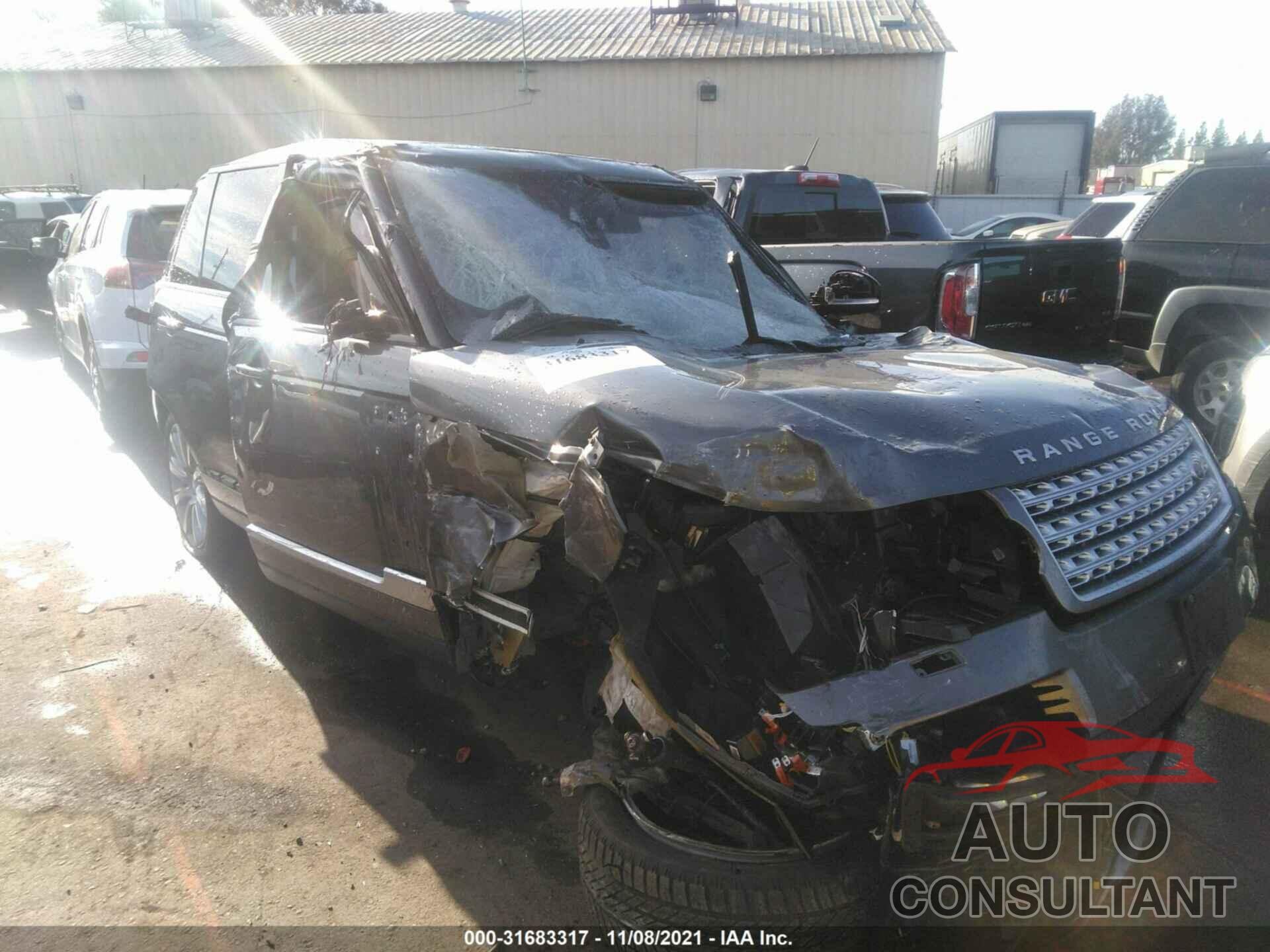LAND ROVER RANGE ROVER 2017 - SALGS2FE5HA359575