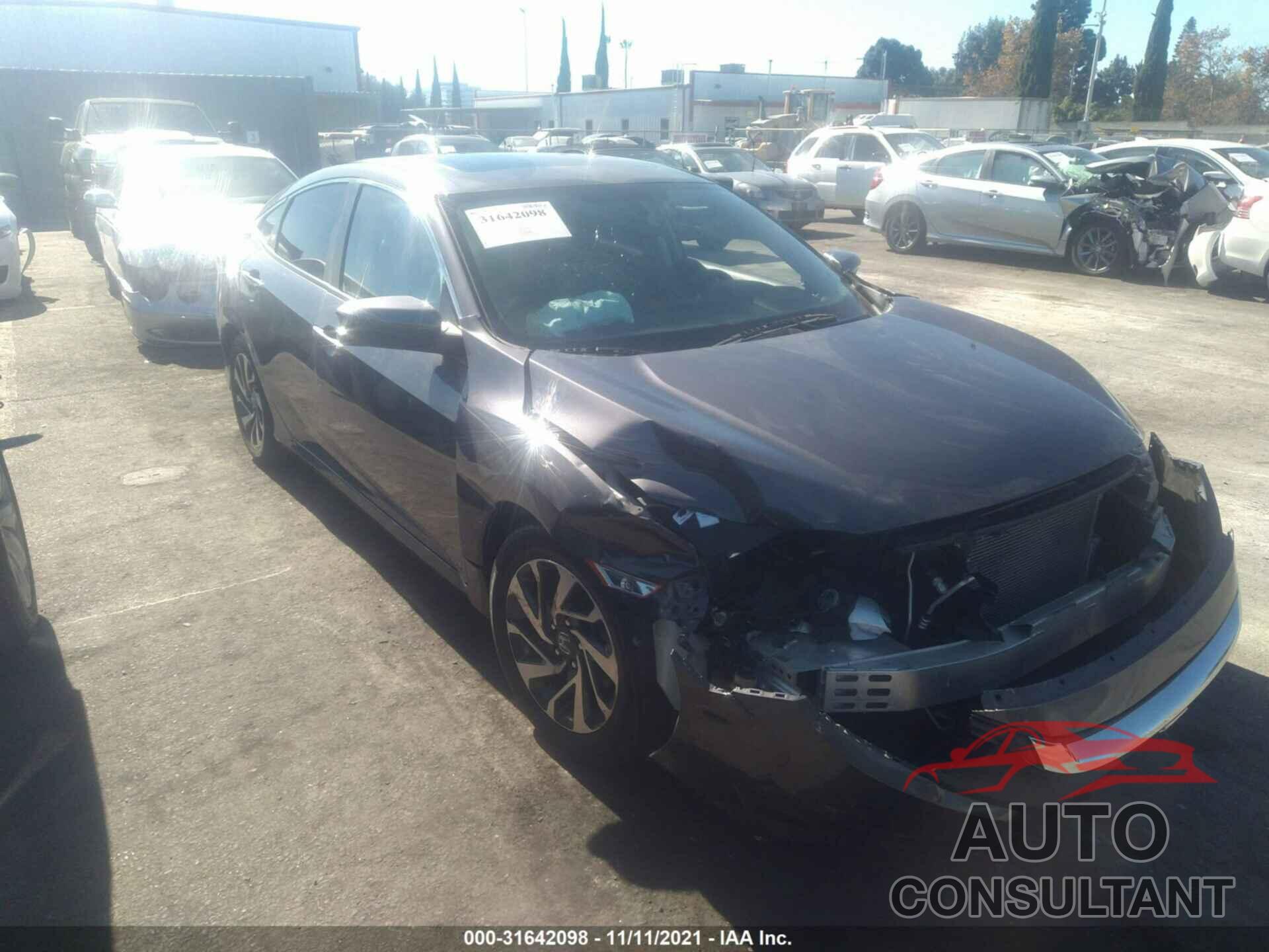 HONDA CIVIC SEDAN 2016 - 2HGFC2F73GH546414