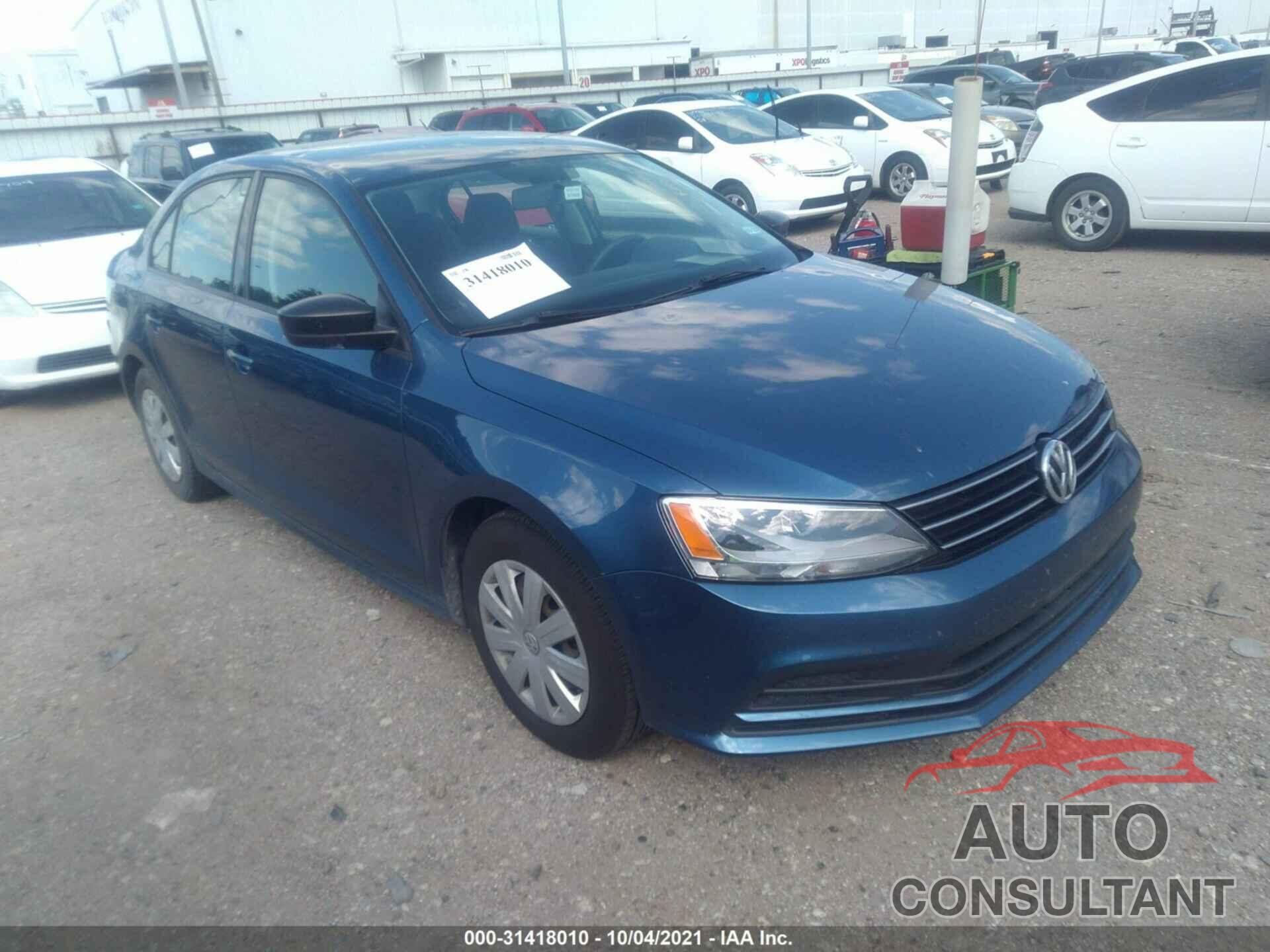 VOLKSWAGEN JETTA SEDAN 2016 - 3VW267AJ0GM240693