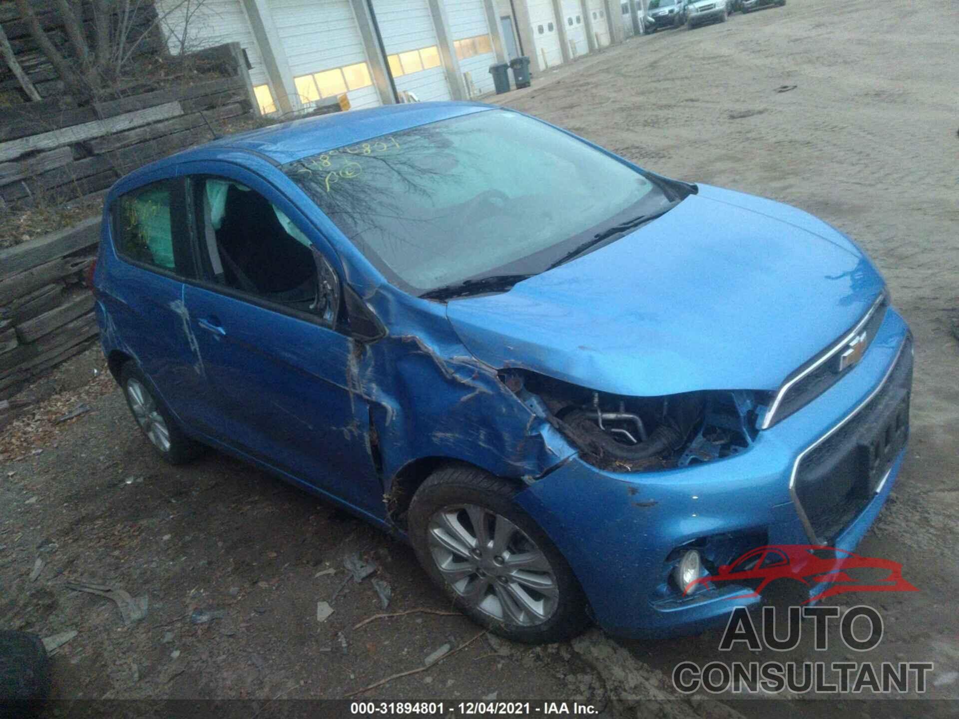 CHEVROLET SPARK 2018 - KL8CD6SA1JC445740
