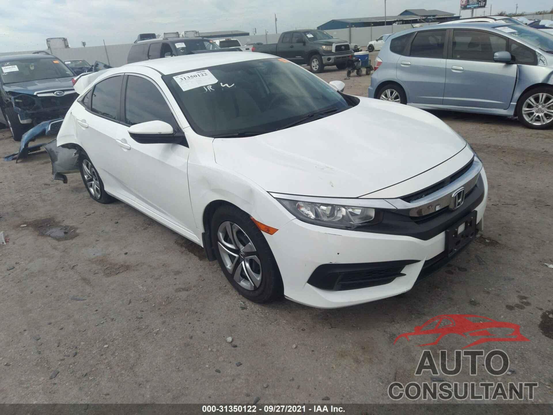 HONDA CIVIC SEDAN 2018 - 2HGFC2F54JH603807