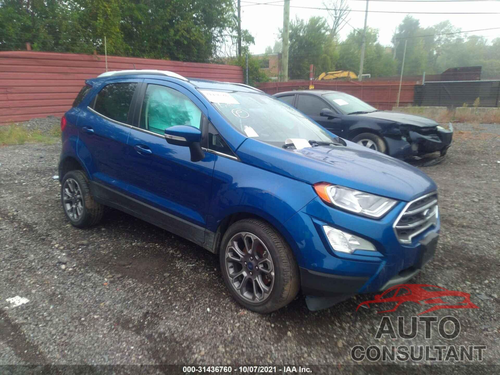 FORD ECOSPORT 2020 - MAJ6S3KL6LC364820