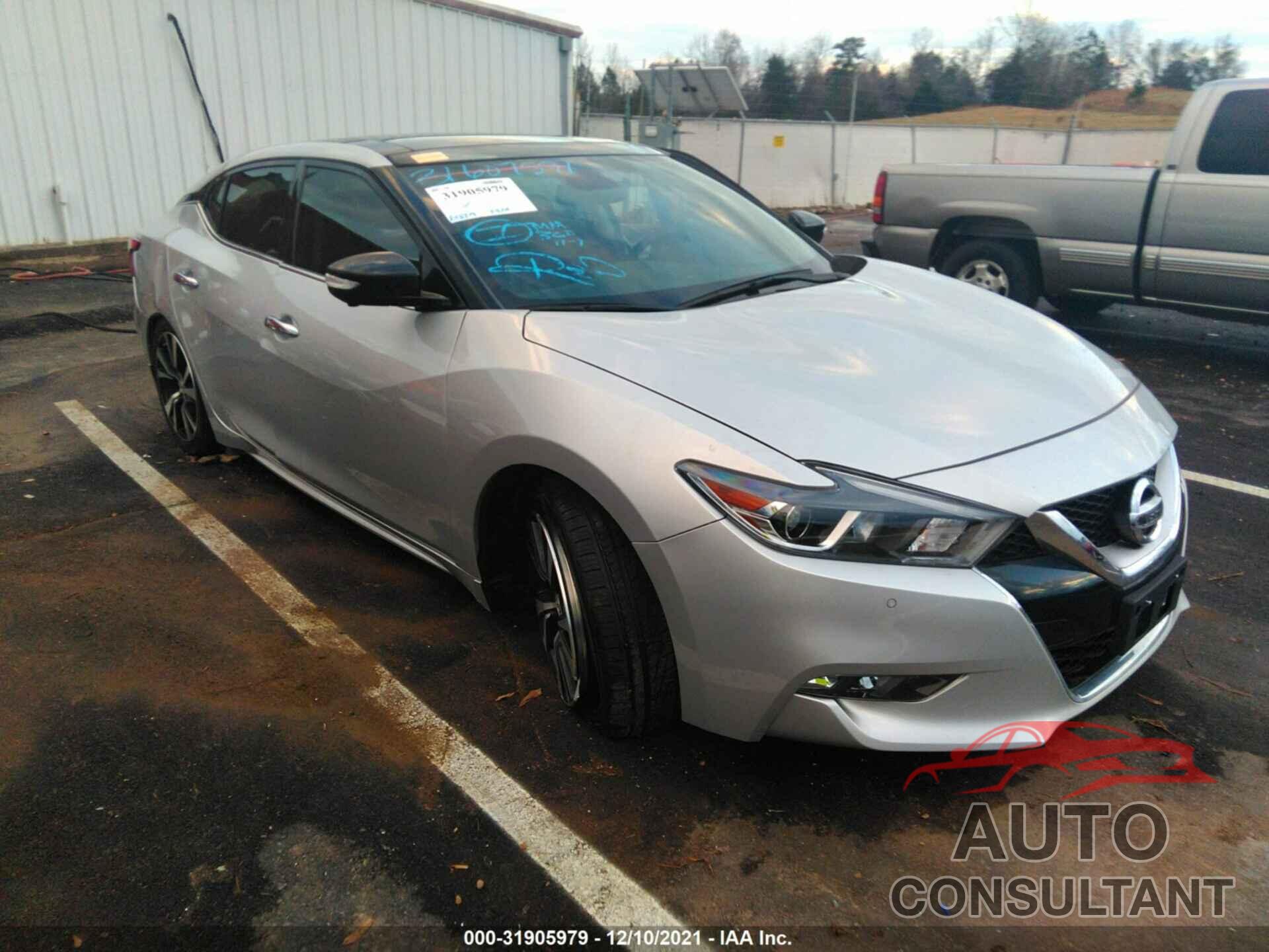 NISSAN MAXIMA 2017 - 1N4AA6AP9HC452089