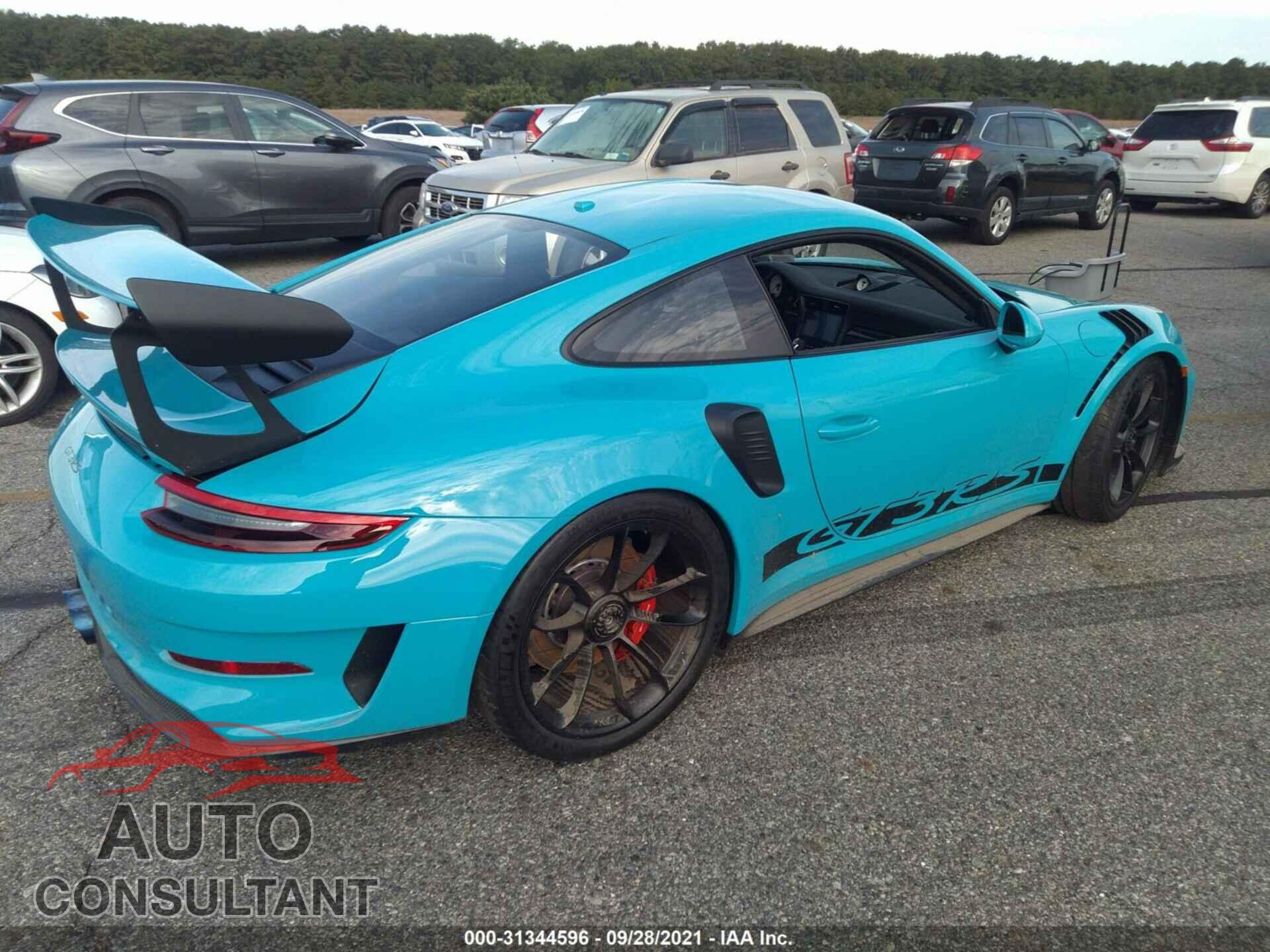 PORSCHE 911 2019 - WP0AF2A95KS165237