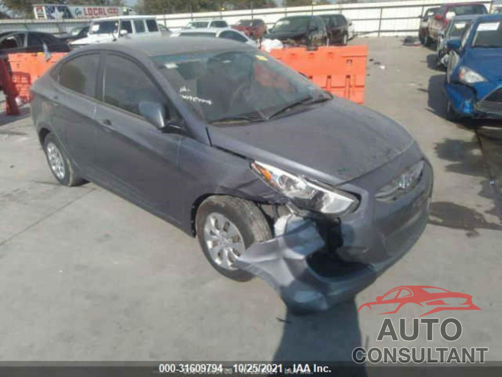 HYUNDAI ACCENT 2016 - KMHCT4AE9GU044406