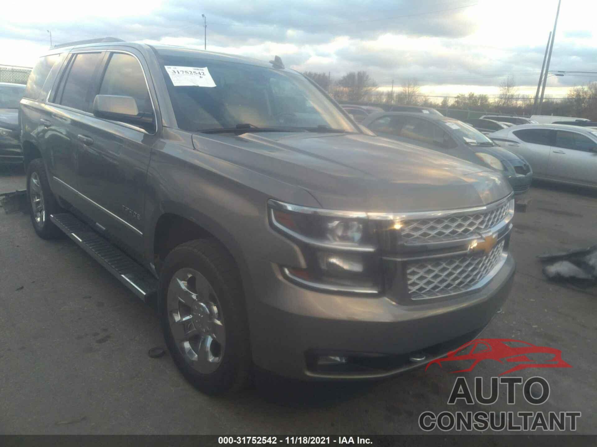 CHEVROLET TAHOE 2017 - 1GNSKBKC0HR127531