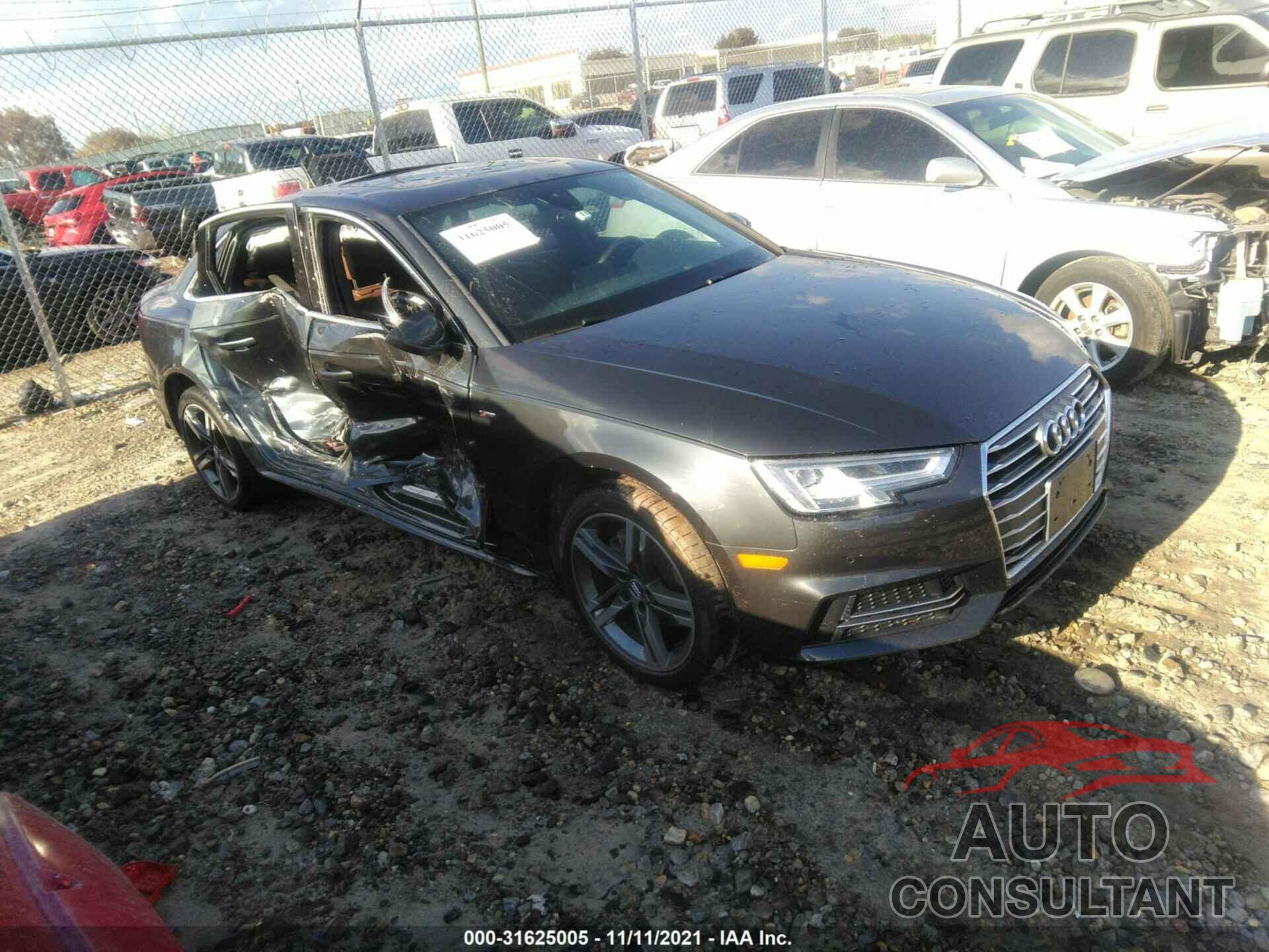 AUDI A4 2018 - WAULMAF44JA120992