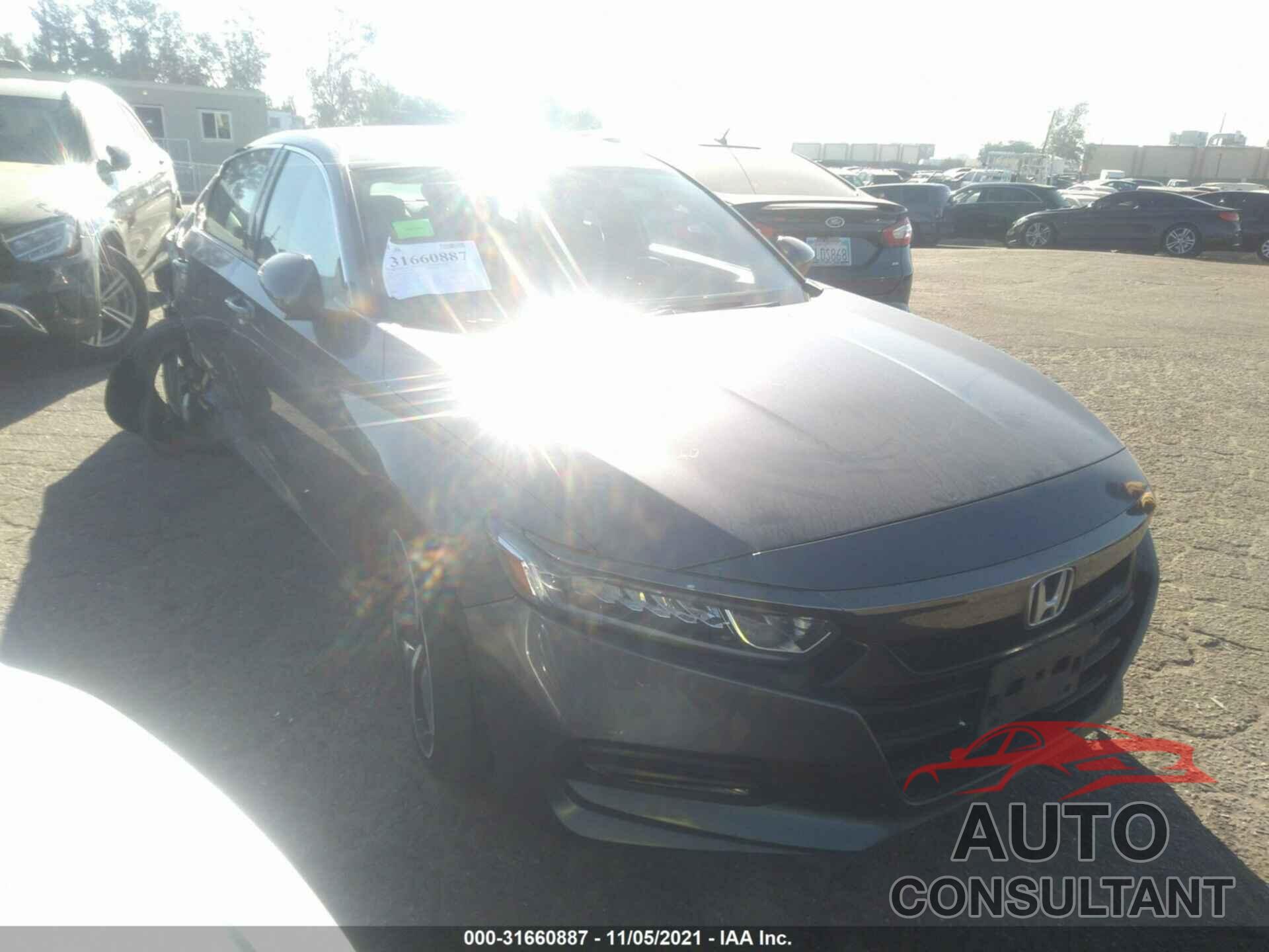 HONDA ACCORD SEDAN 2018 - 1HGCV1F35JA254130