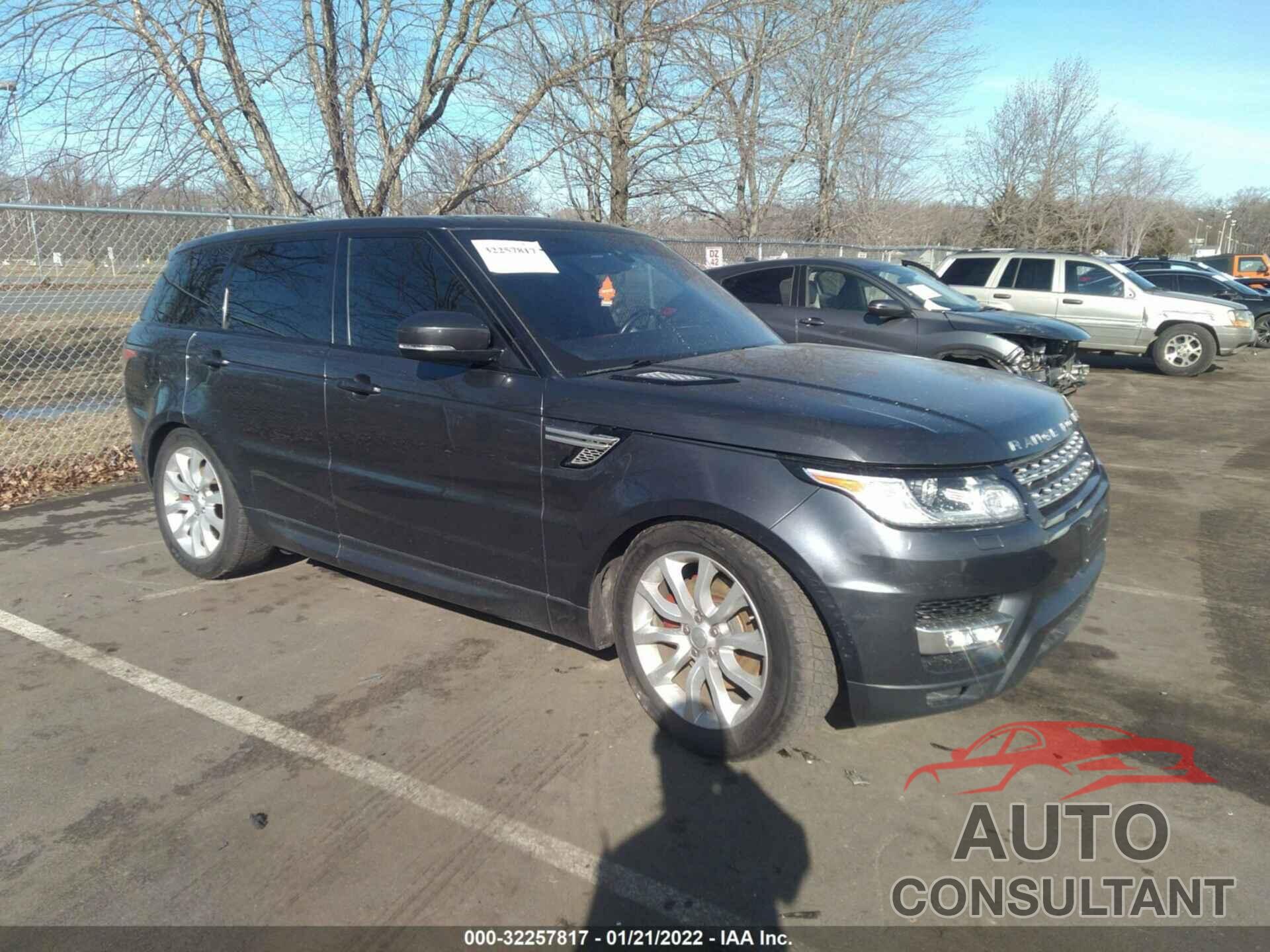 LAND ROVER RANGE ROVER SPORT 2016 - SALWR2VF3GA543235