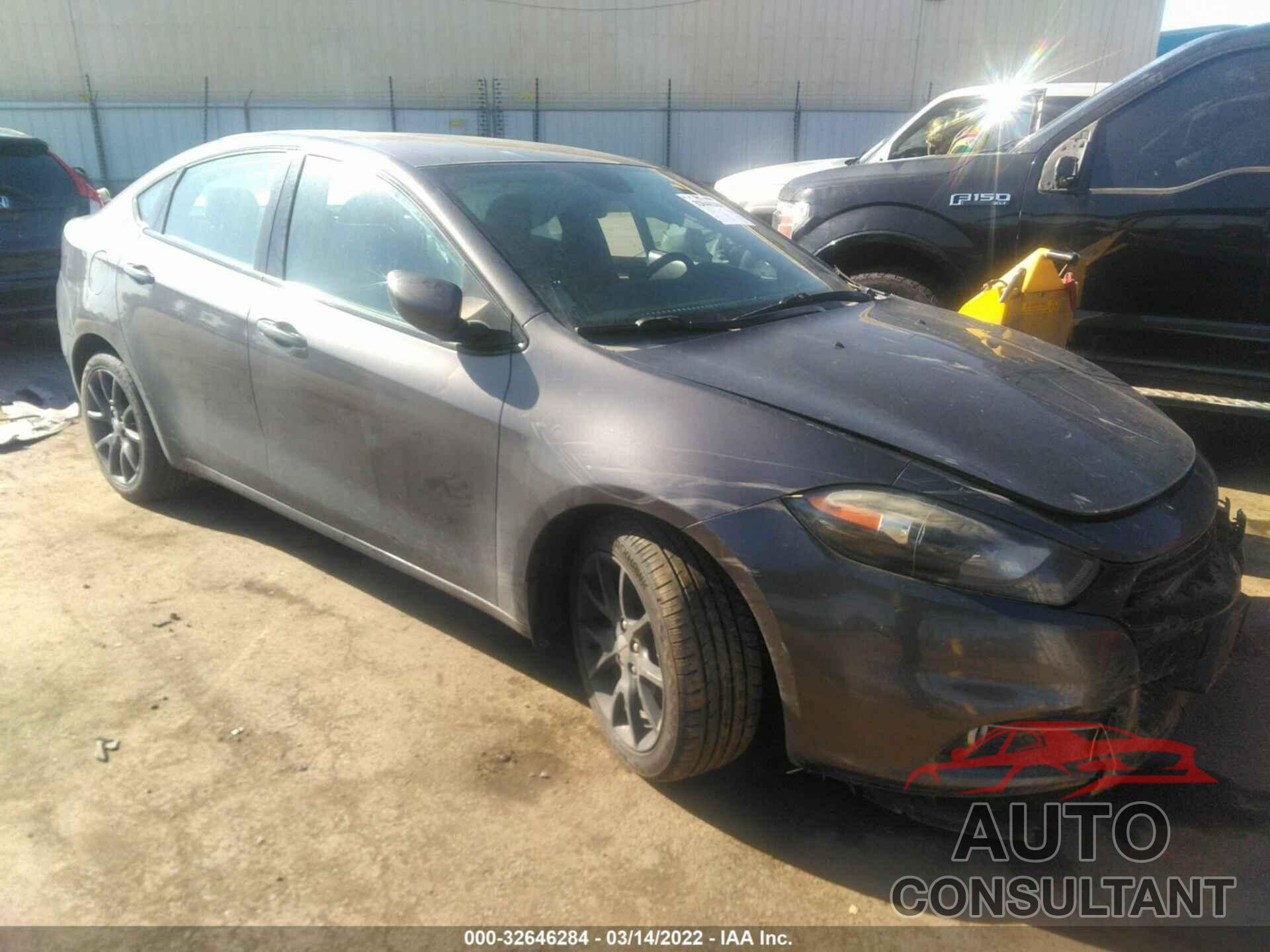 DODGE DART 2016 - 1C3CDFBB0GD592395