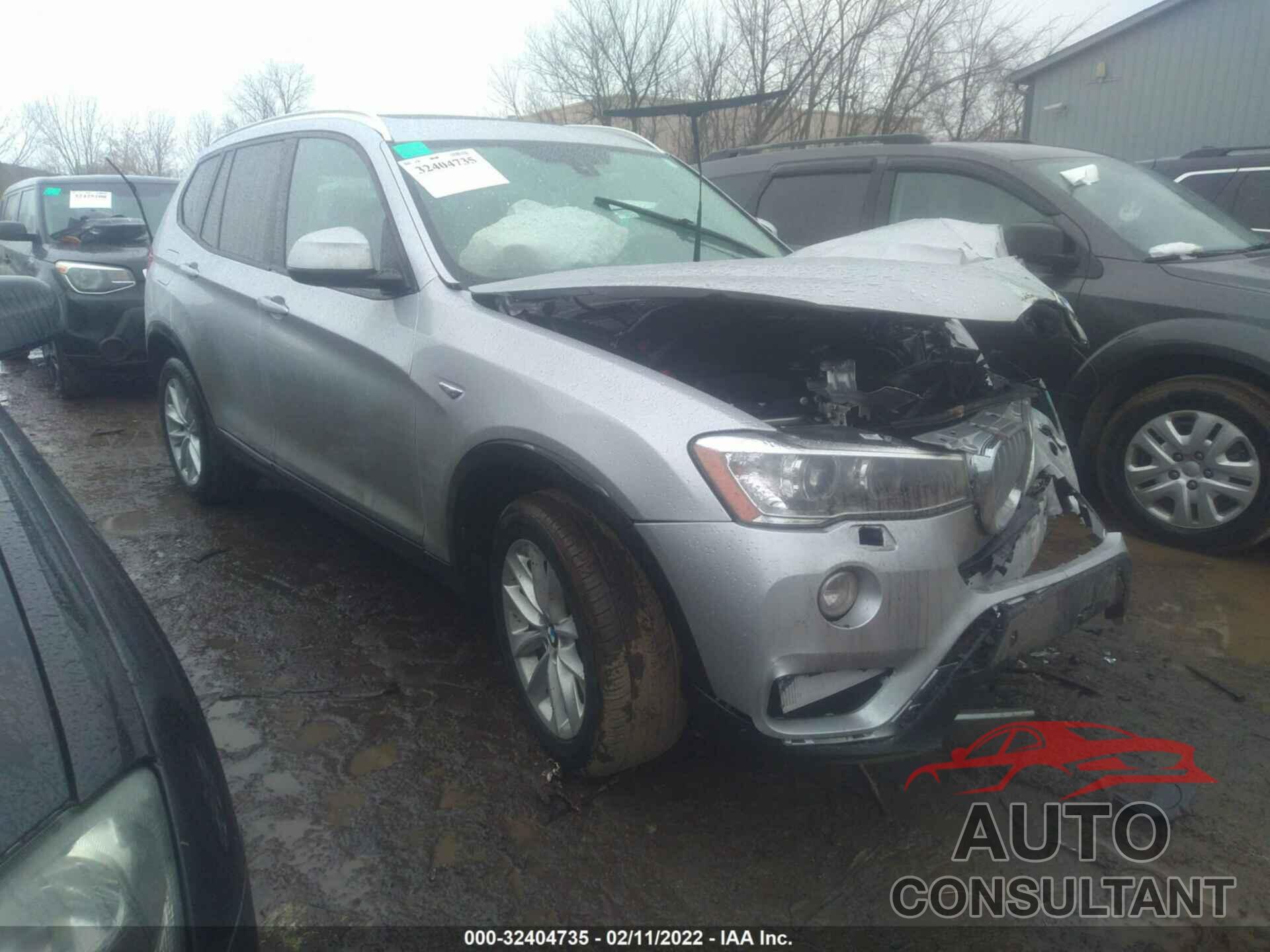 BMW X3 2017 - 5UXWZ7C53H0V85912