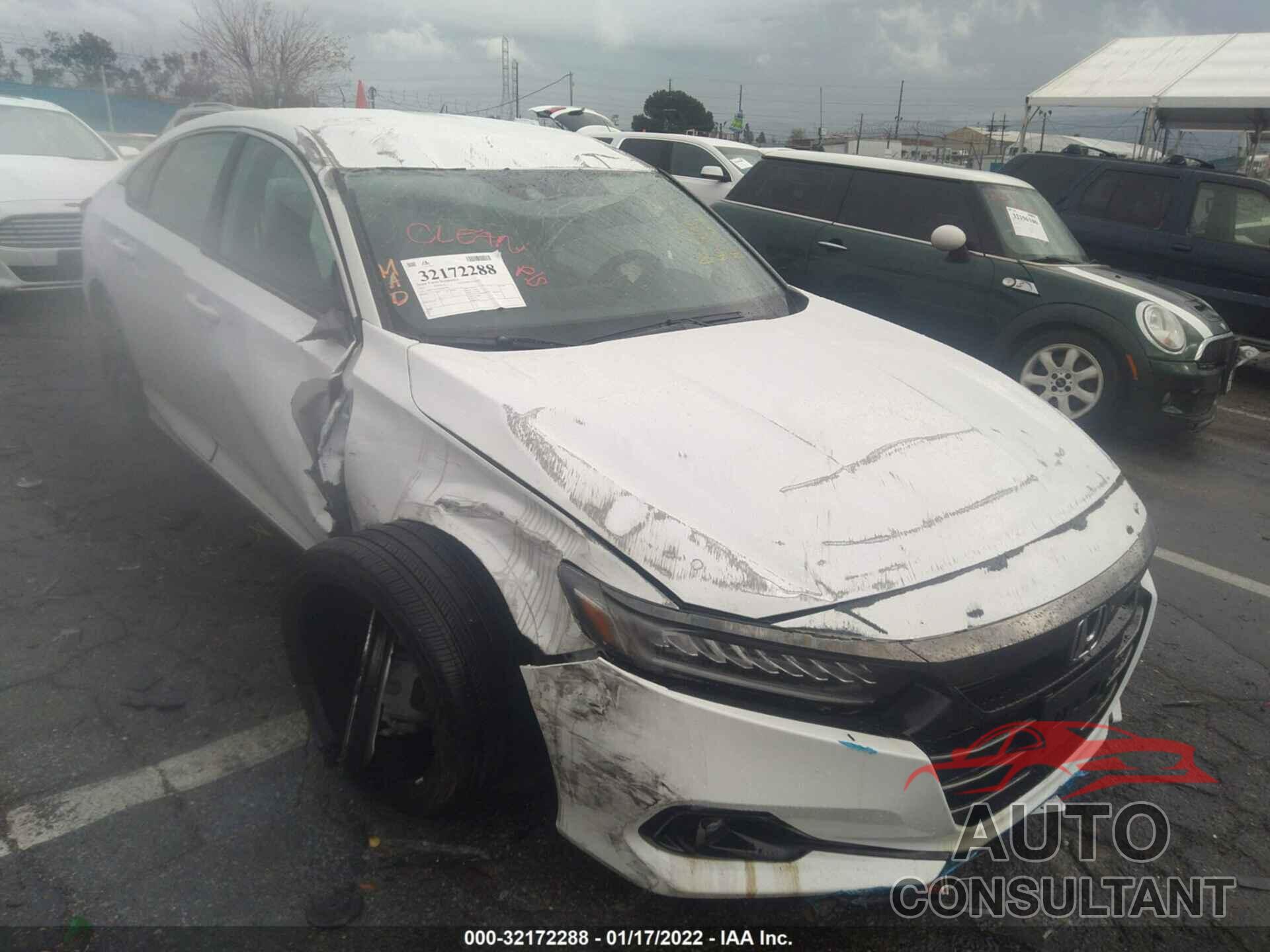 HONDA ACCORD SEDAN 2021 - 1HGCV1F35MA081200