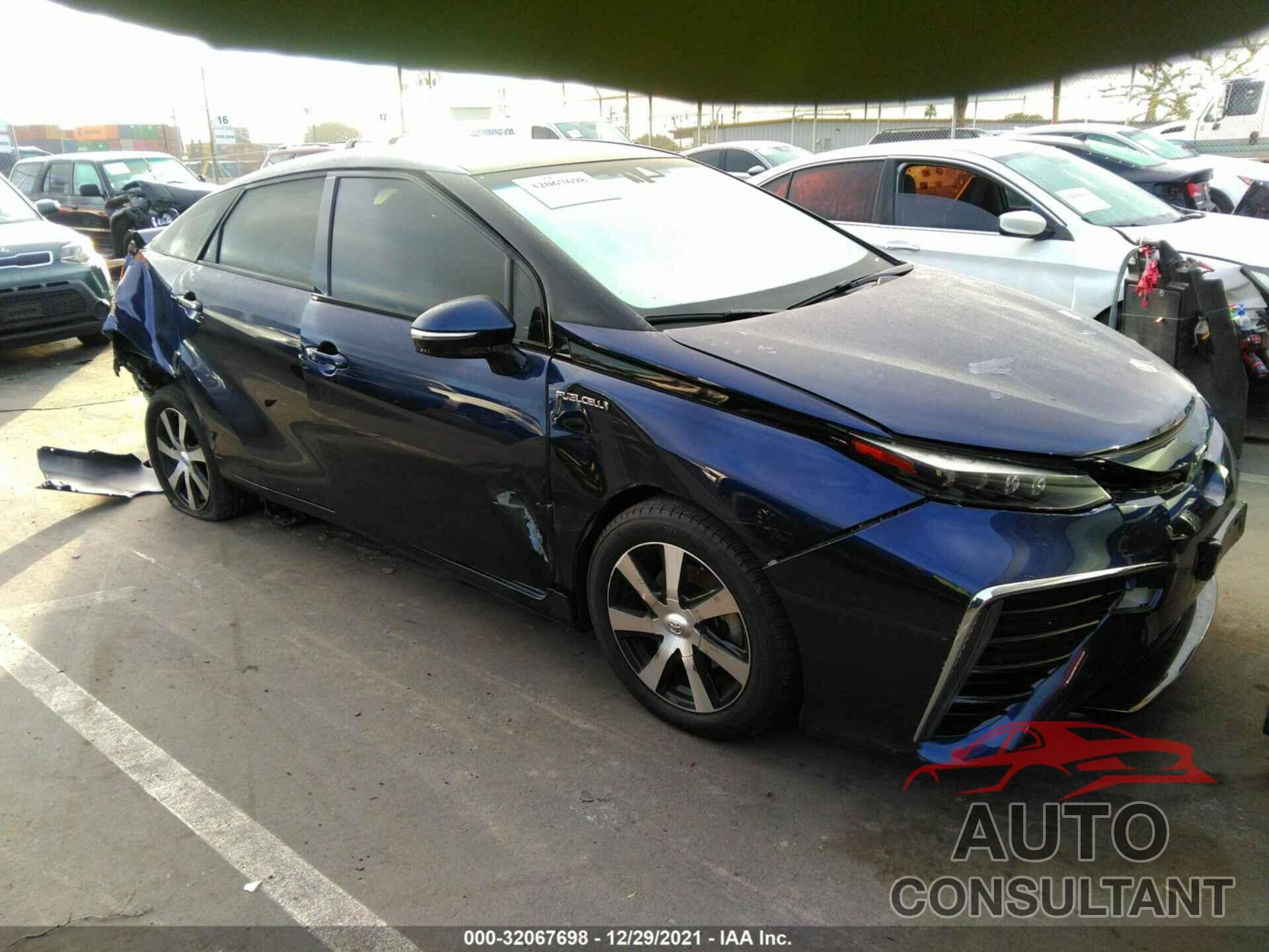 TOYOTA MIRAI 2018 - JTDBVRBD5JA005009