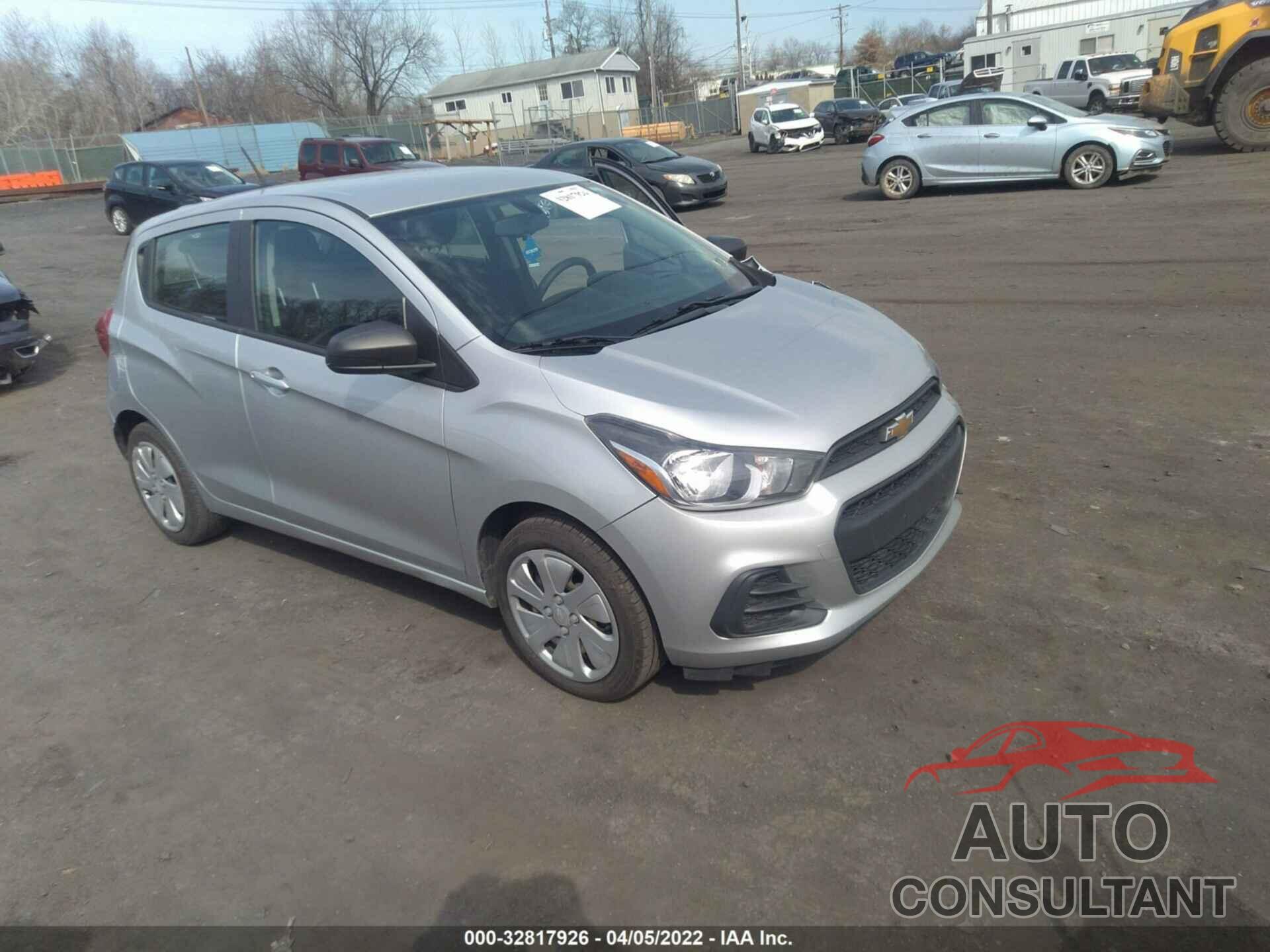 CHEVROLET SPARK 2016 - KL8CB6SA3GC587487