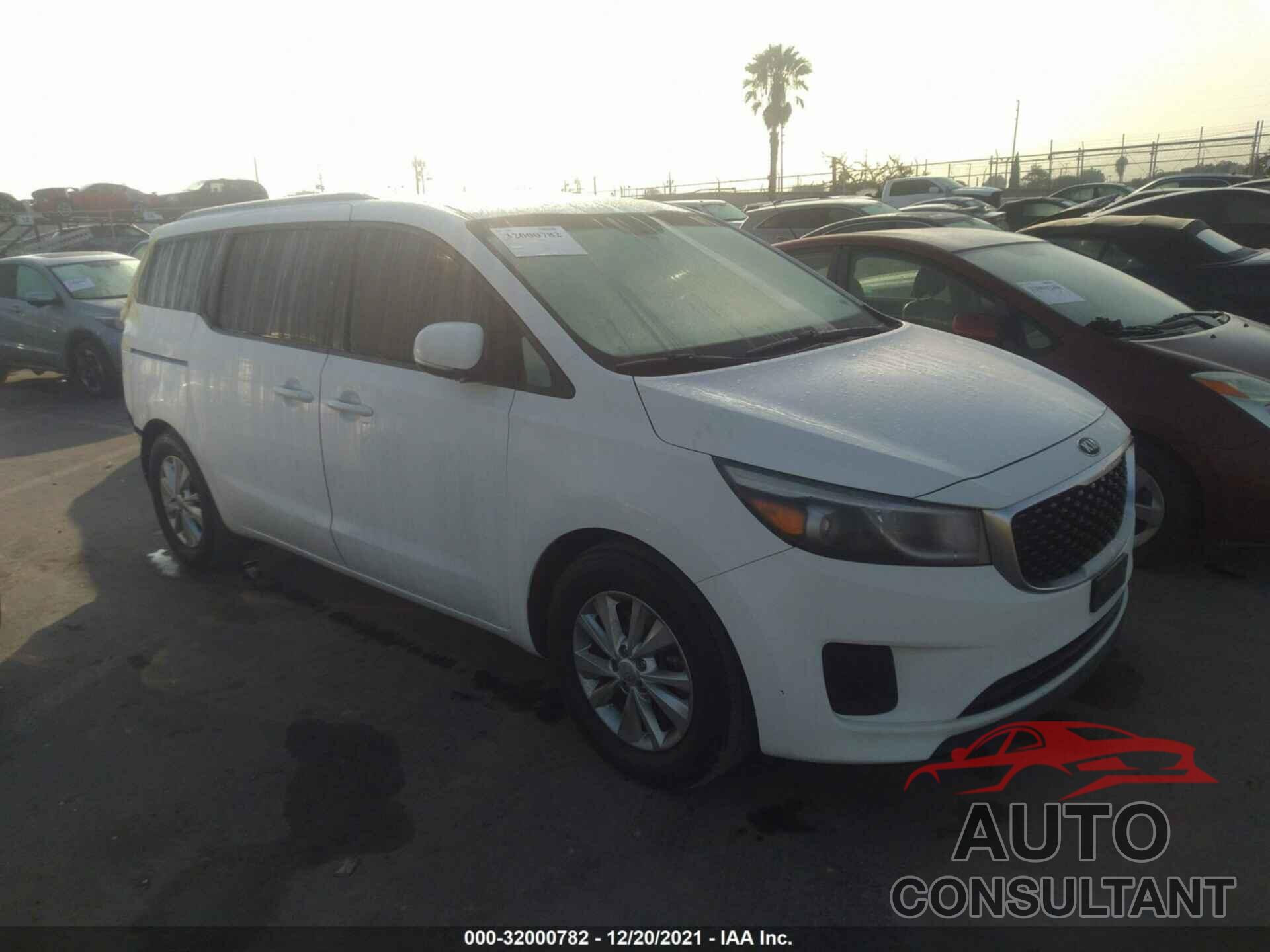 KIA SEDONA 2016 - KNDMB5C11G6092918