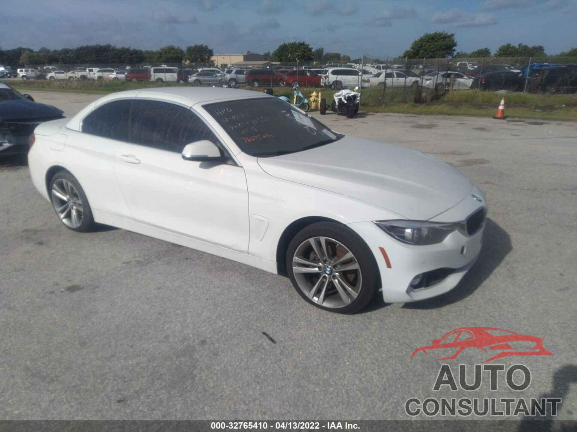 BMW 4 SERIES 2018 - WBA4Z3C58JEC47691