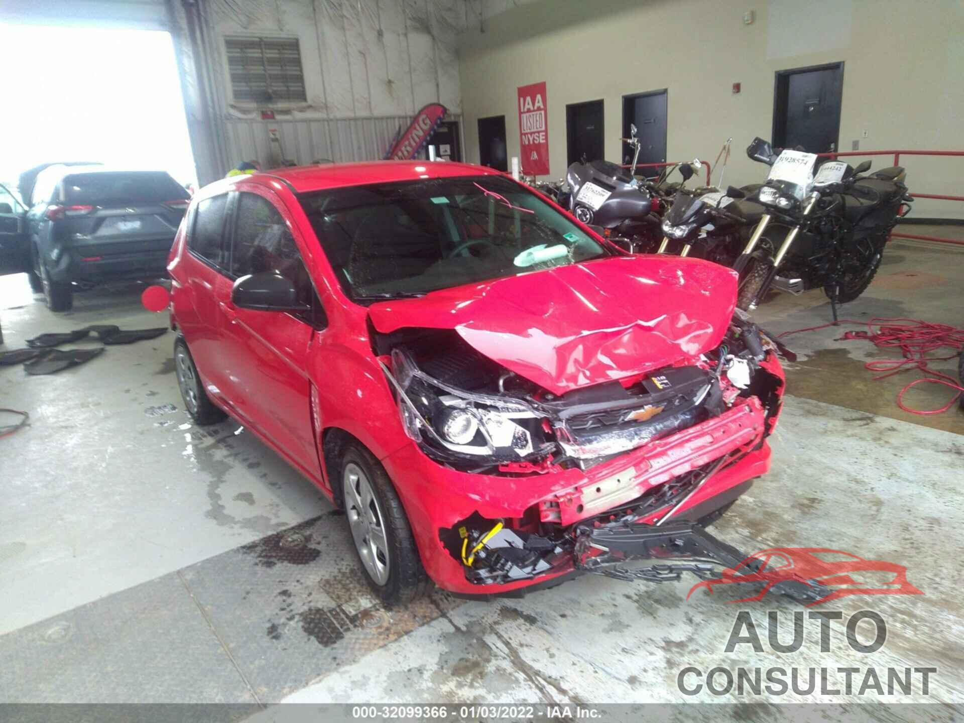 CHEVROLET SPARK 2019 - KL8CB6SA9KC752242