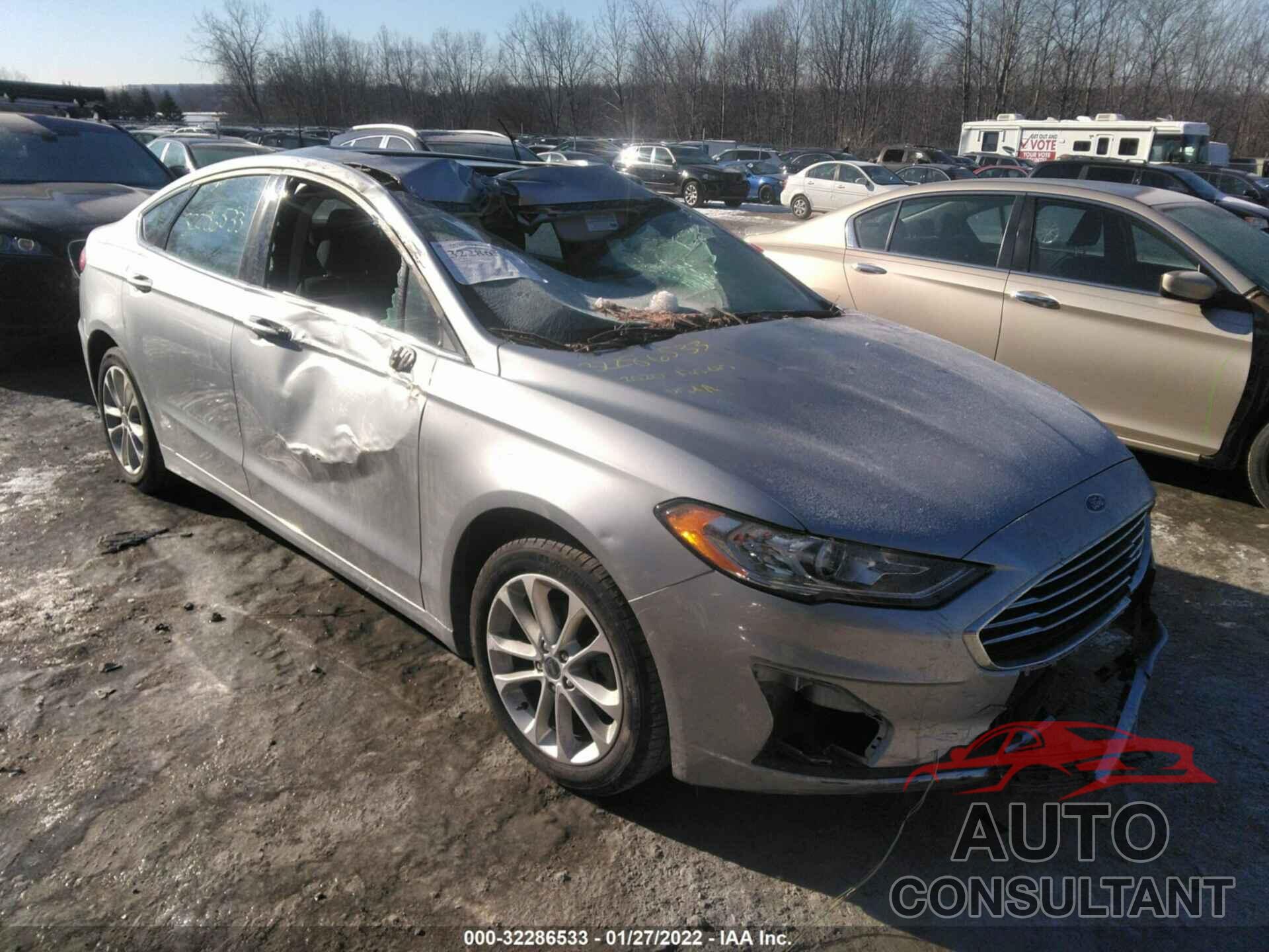 FORD FUSION HYBRID 2020 - 3FA6P0LU9LR266633