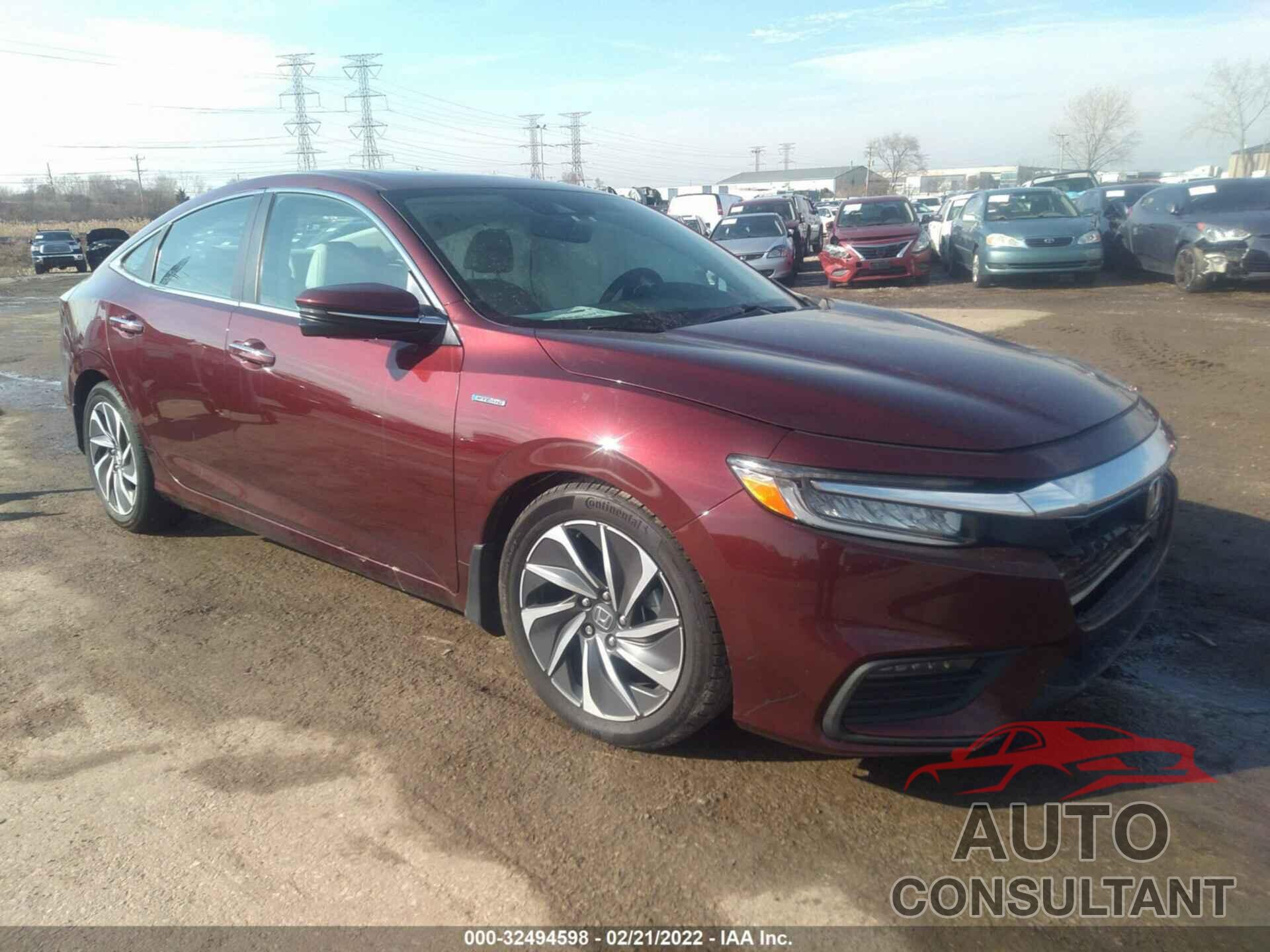 HONDA INSIGHT 2019 - 19XZE4F96KE001959