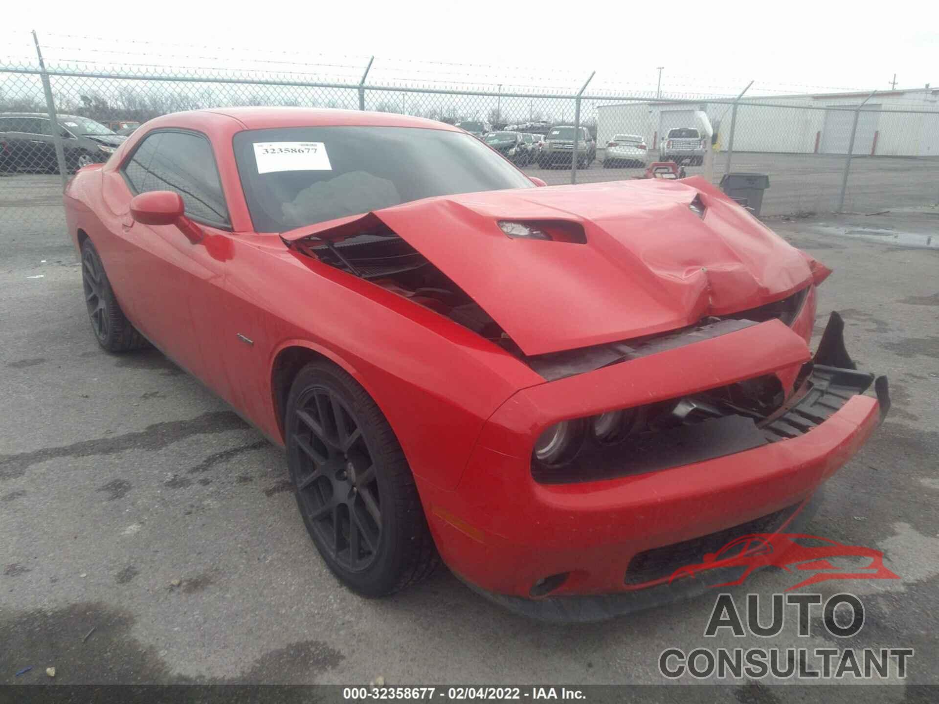 DODGE CHALLENGER 2016 - 2C3CDZBT5GH232584