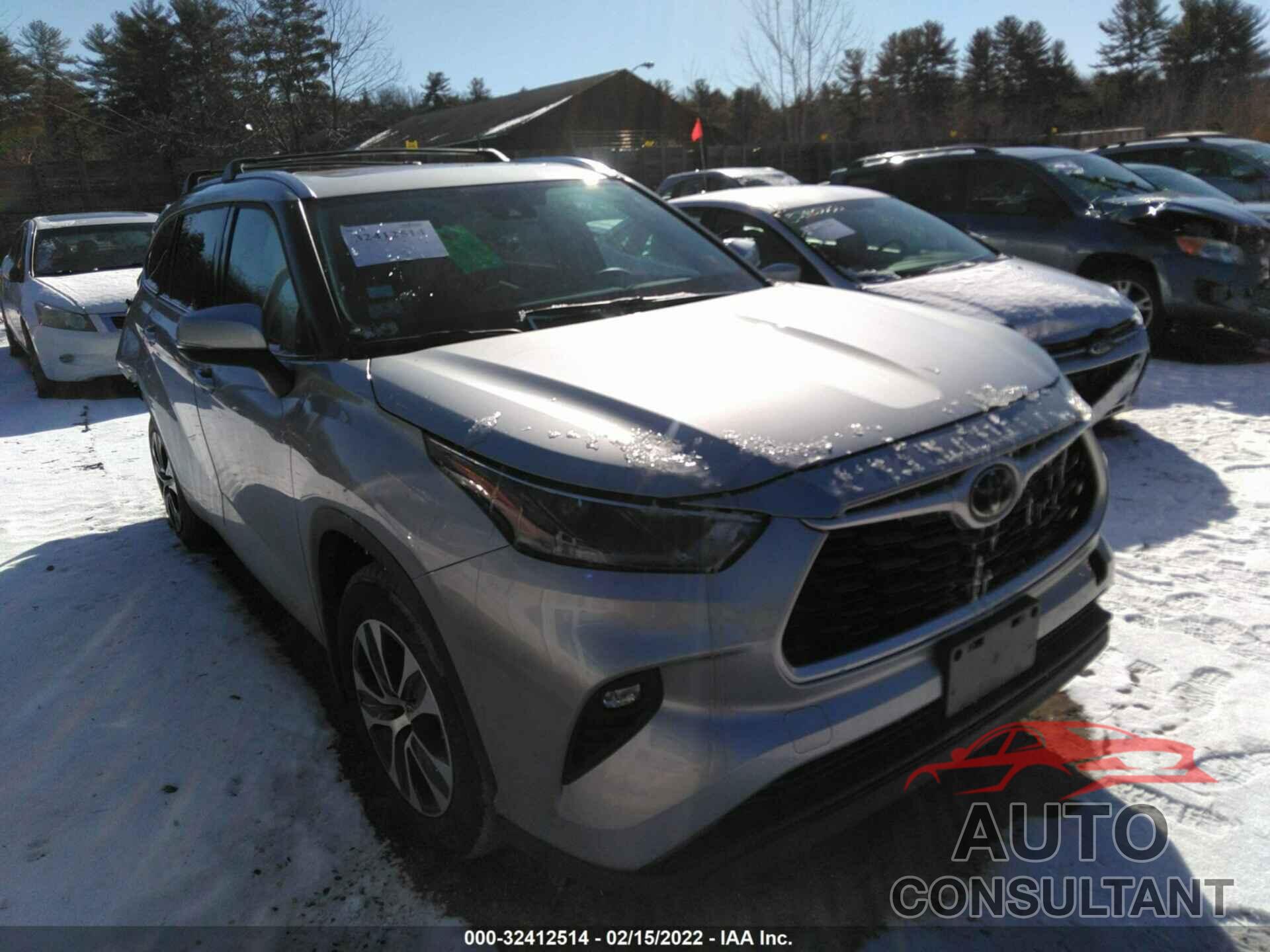 TOYOTA HIGHLANDER 2021 - 5TDGZRBH1MS071660
