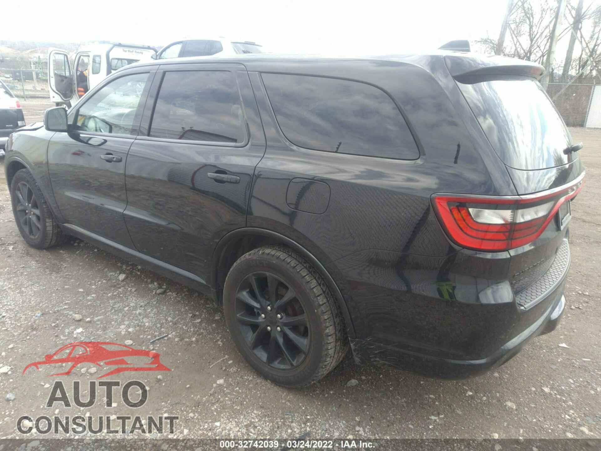 DODGE DURANGO 2017 - 1C4SDJCT1HC649017