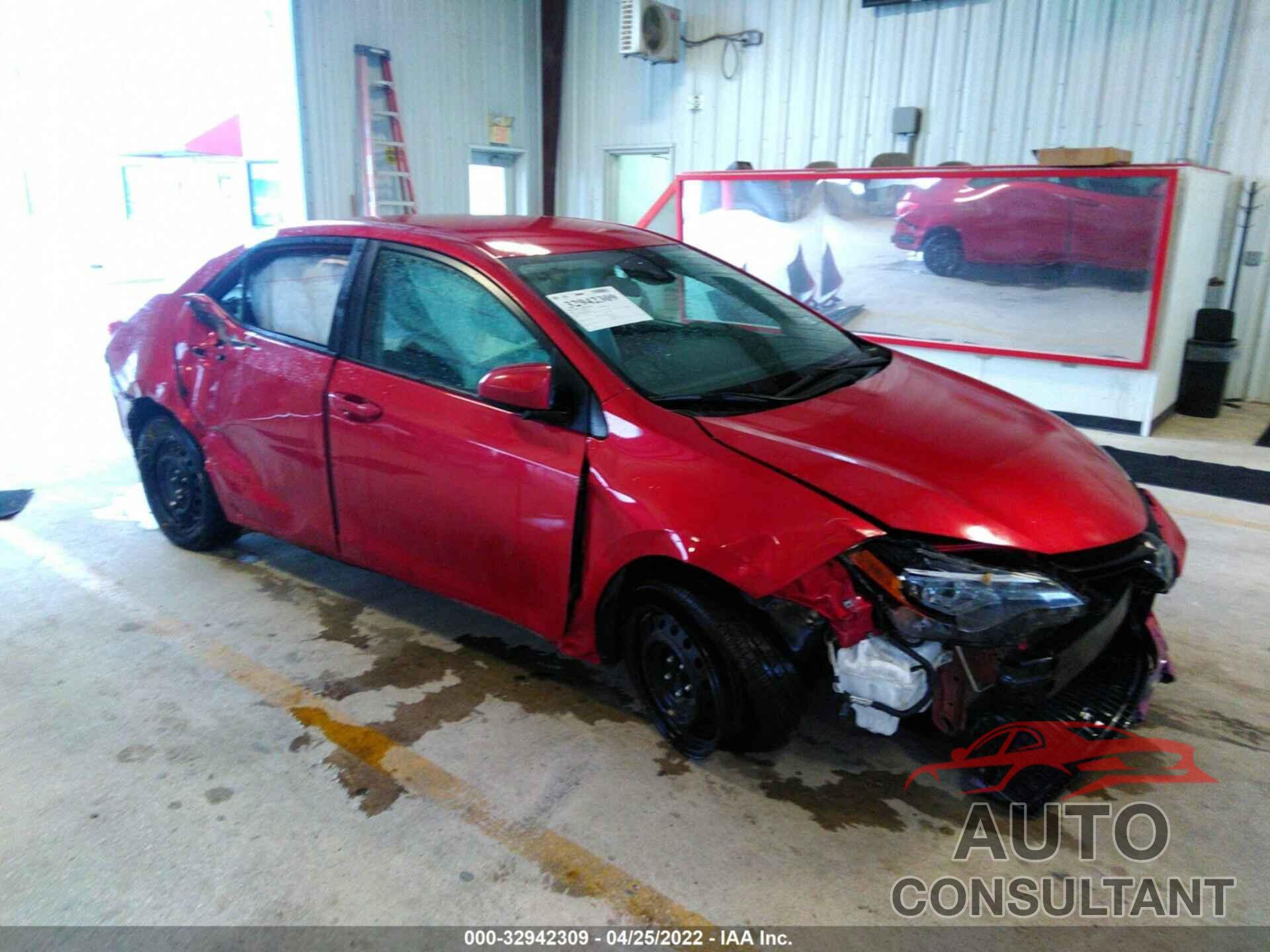 TOYOTA COROLLA 2019 - 5YFBURHE4KP857576