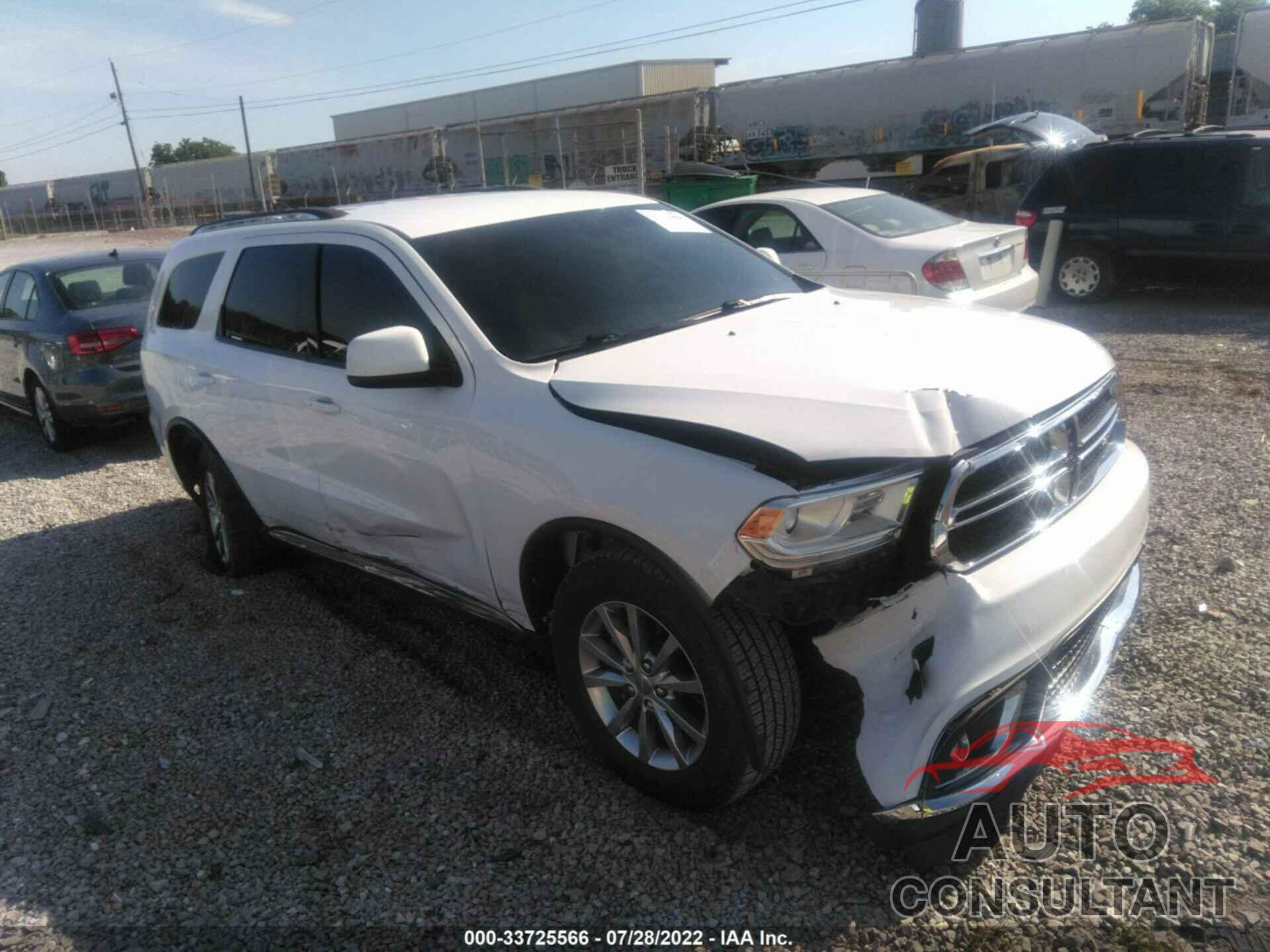 DODGE DURANGO 2017 - 1C4RDJAG6HC860718