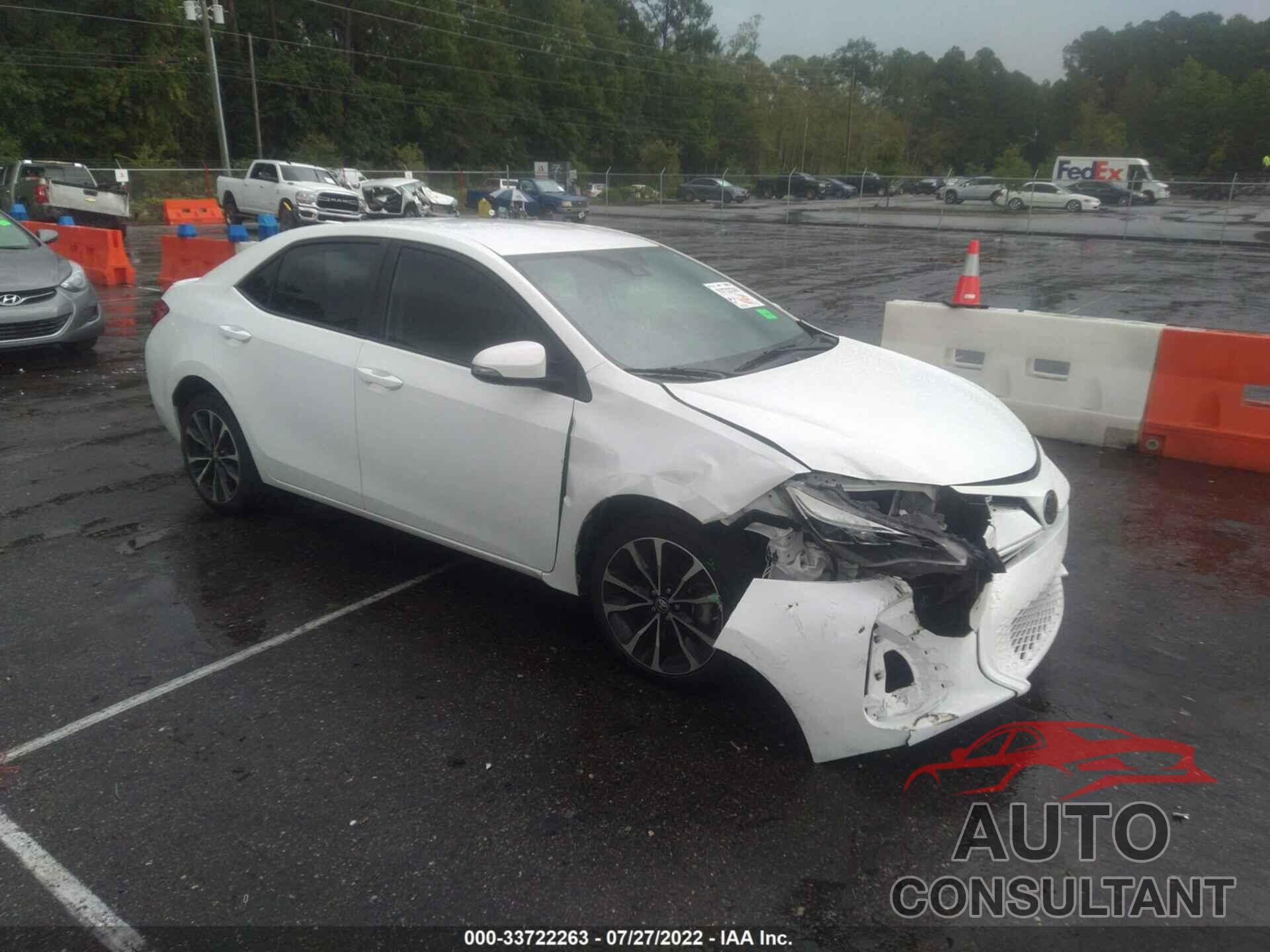 TOYOTA COROLLA 2019 - 5YFBURHE7KP880530
