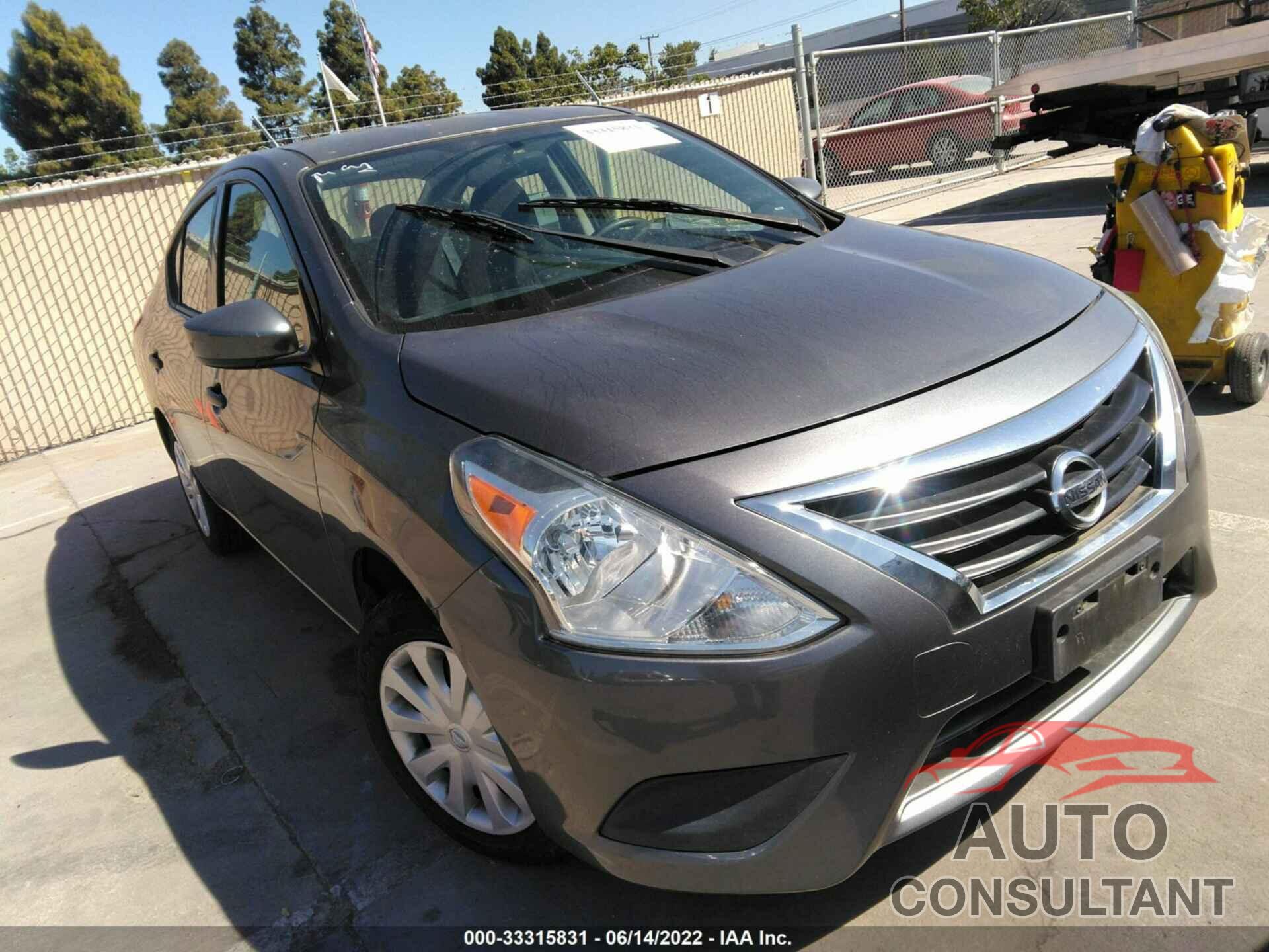 NISSAN VERSA 2016 - 3N1CN7AP9GL829426
