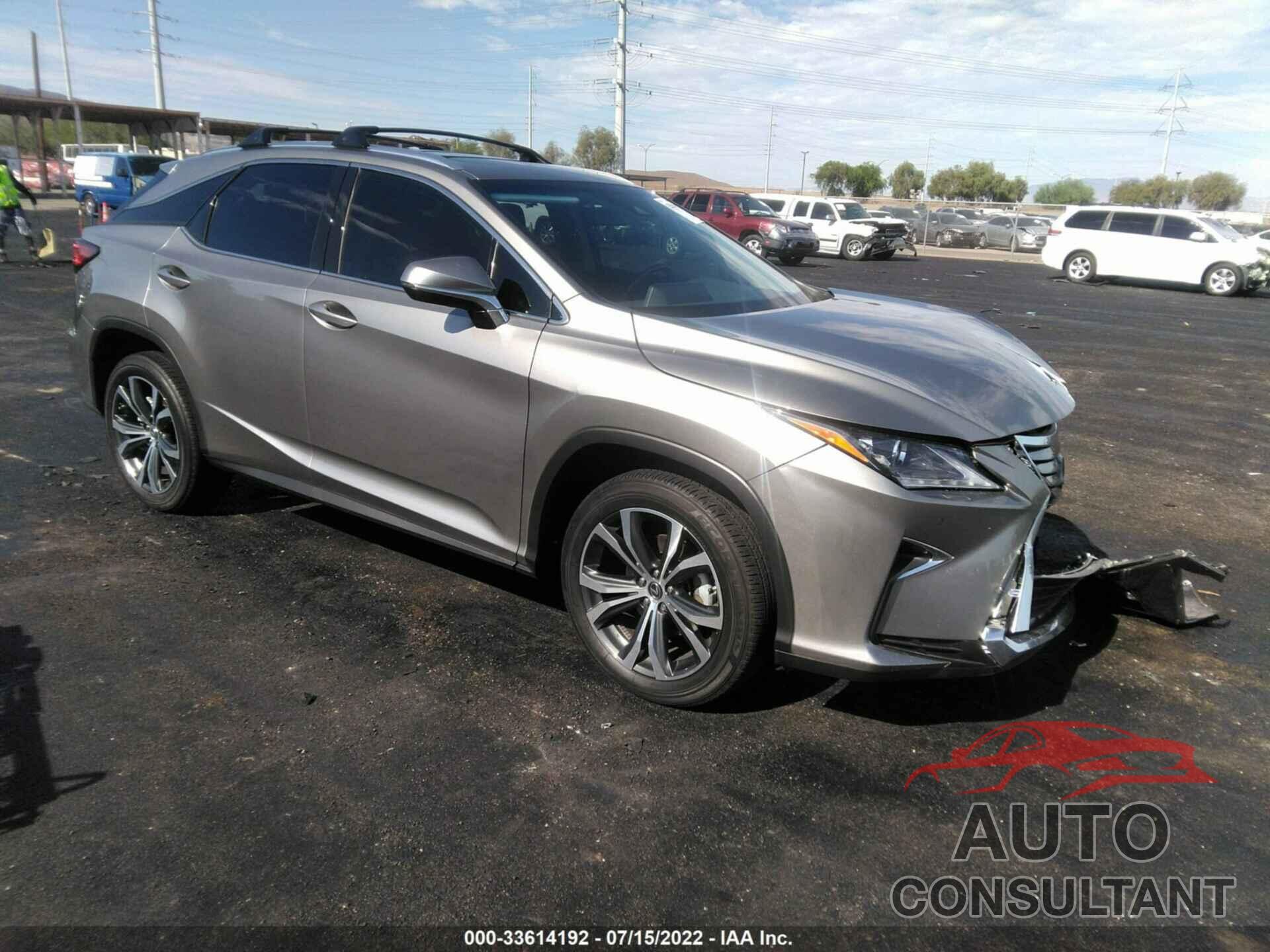 LEXUS RX 2019 - 2T2BZMCA3KC210154