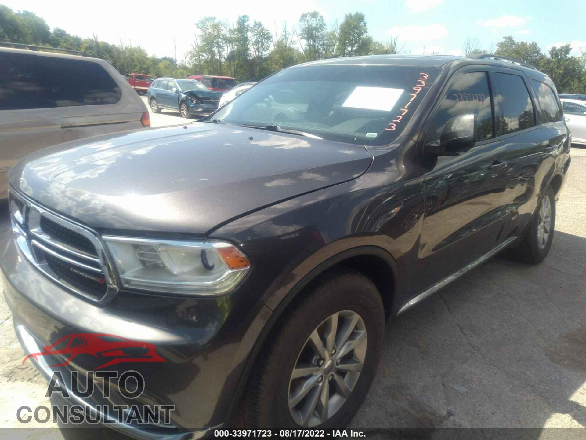 DODGE DURANGO 2017 - 1C4RDJAG6HC758075