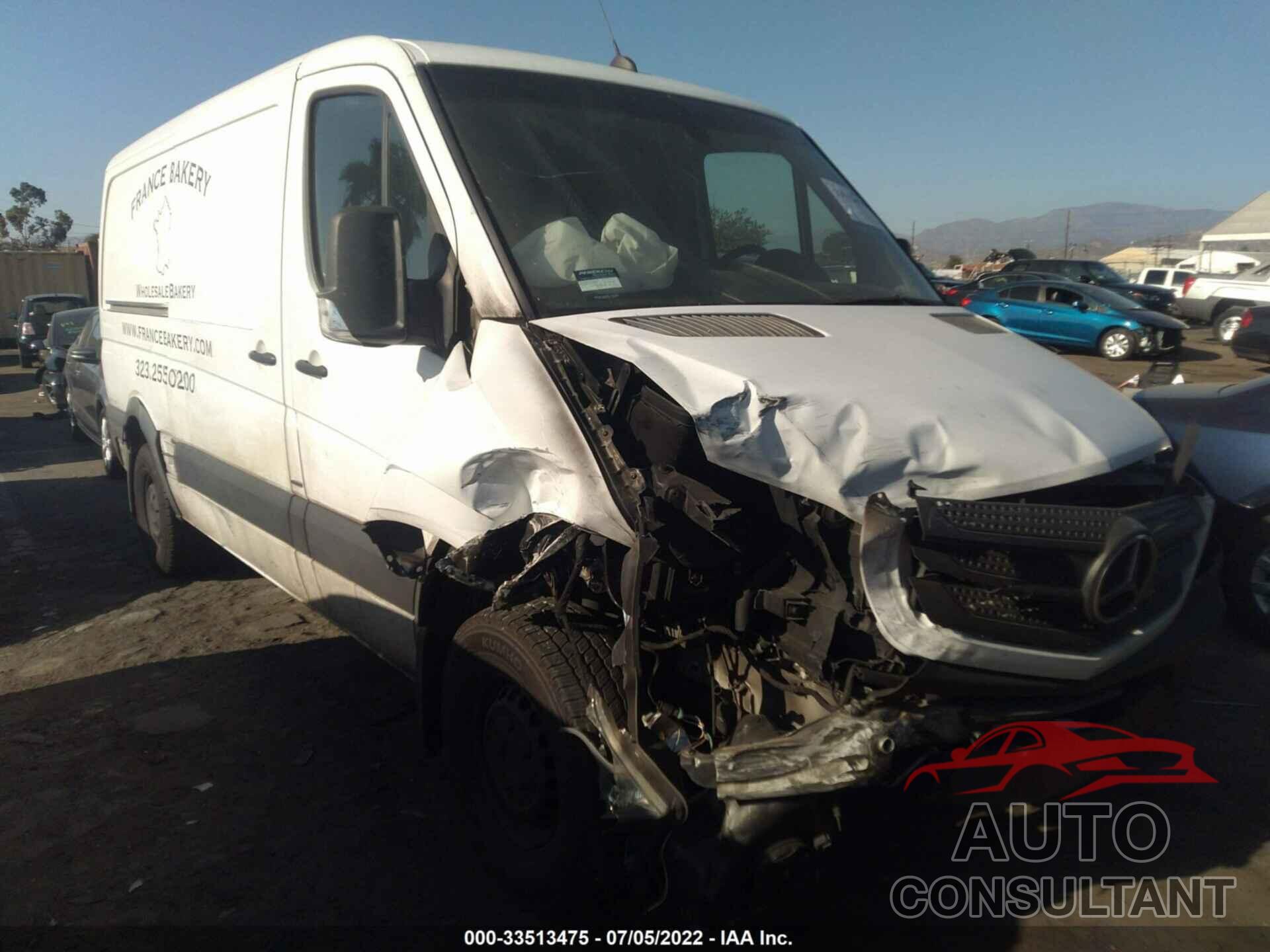 MERCEDES-BENZ SPRINTER CARGO VANS 2016 - WD3PE7DD4GP274187